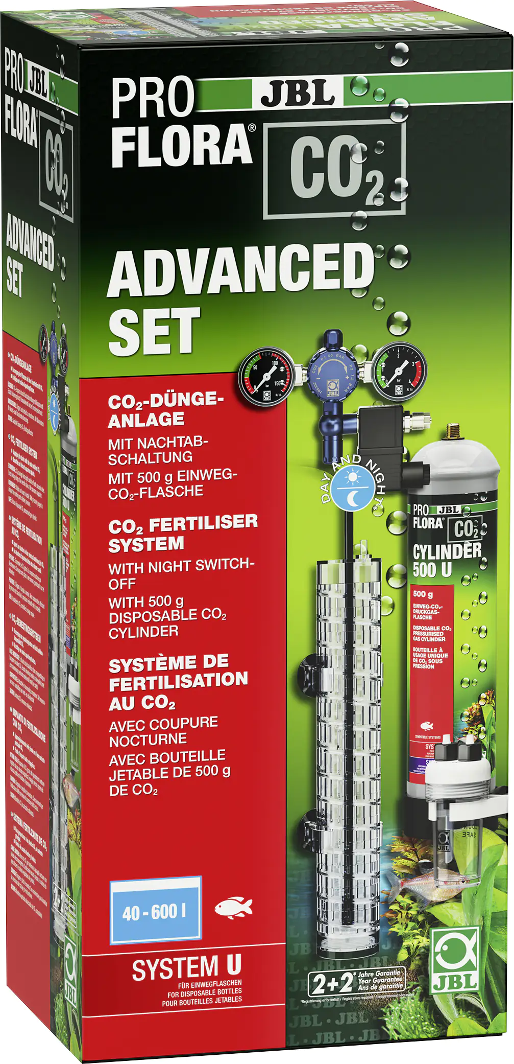JBL Proflora CO2-Düngeanlage Advanced Set U Komplettset
