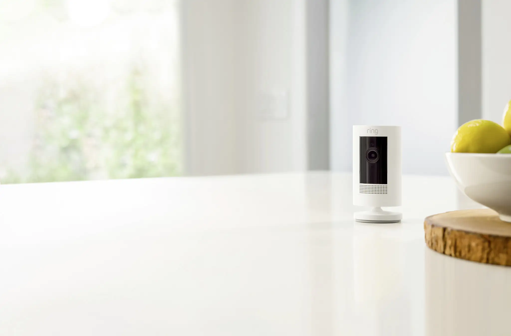 Ring Stick Up Cam Battery Generation 3 weiß HD-Video, Akkubetrieb