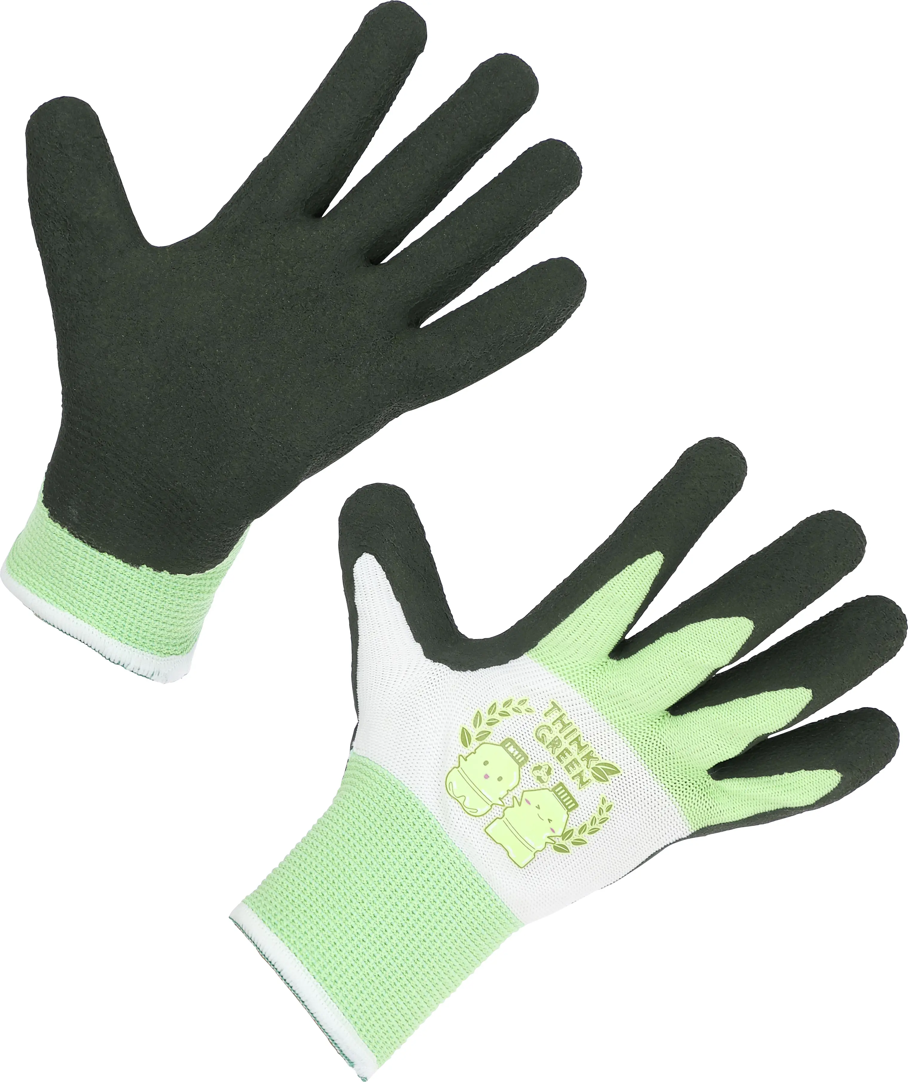 Freund Handschuh Allround Kids grün-schwarz-weiß