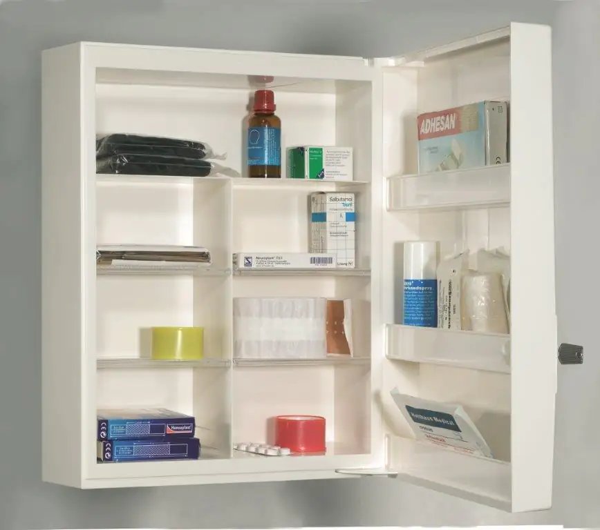 Sieper Medizinschrank Hausapotheke weiß