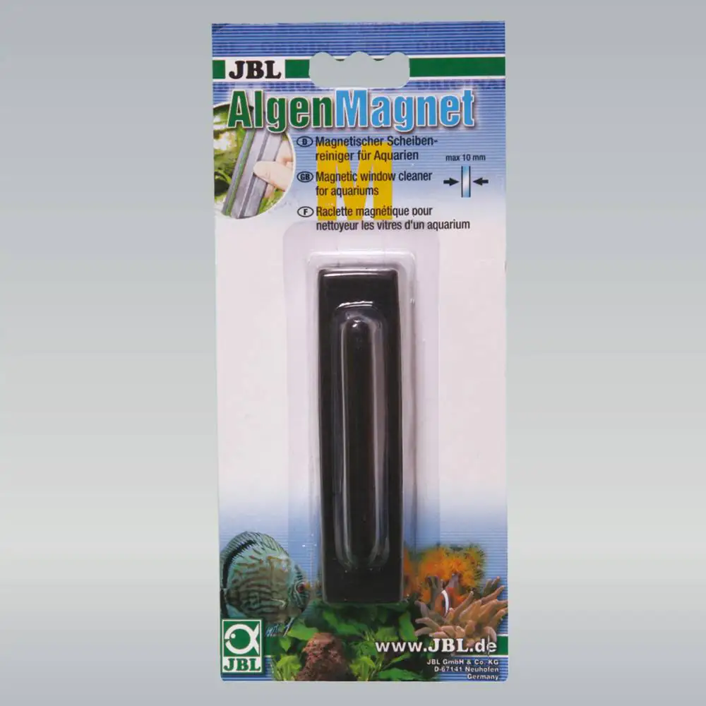 JBL Aquarienzubehör Algenmagnet Scheiben-Reinigungsmagnet für 10 mm Scheiben