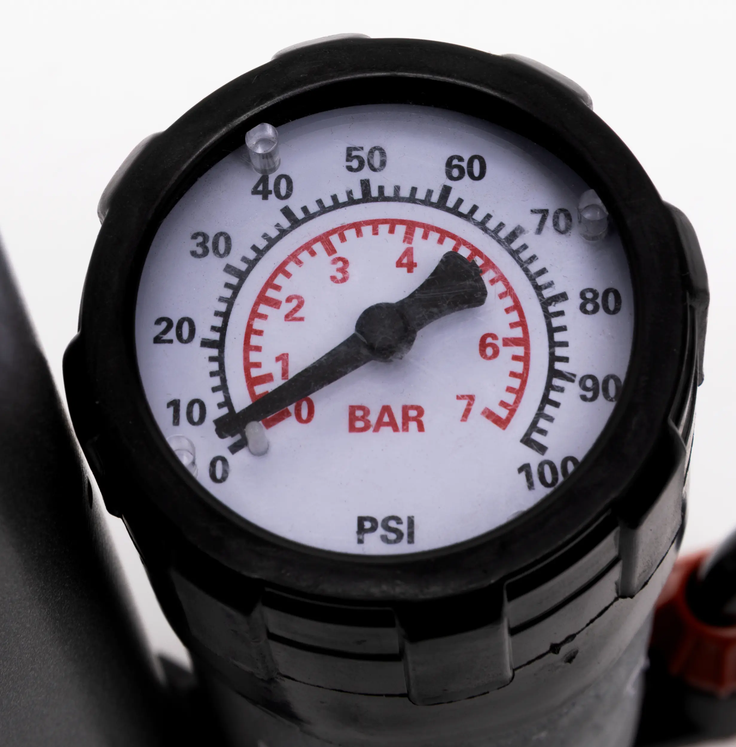 TrendLine Standluftpumpe mit Manometer bis 7 bar TrendLine Standluftpumpe mit Manometer bis 7 bar