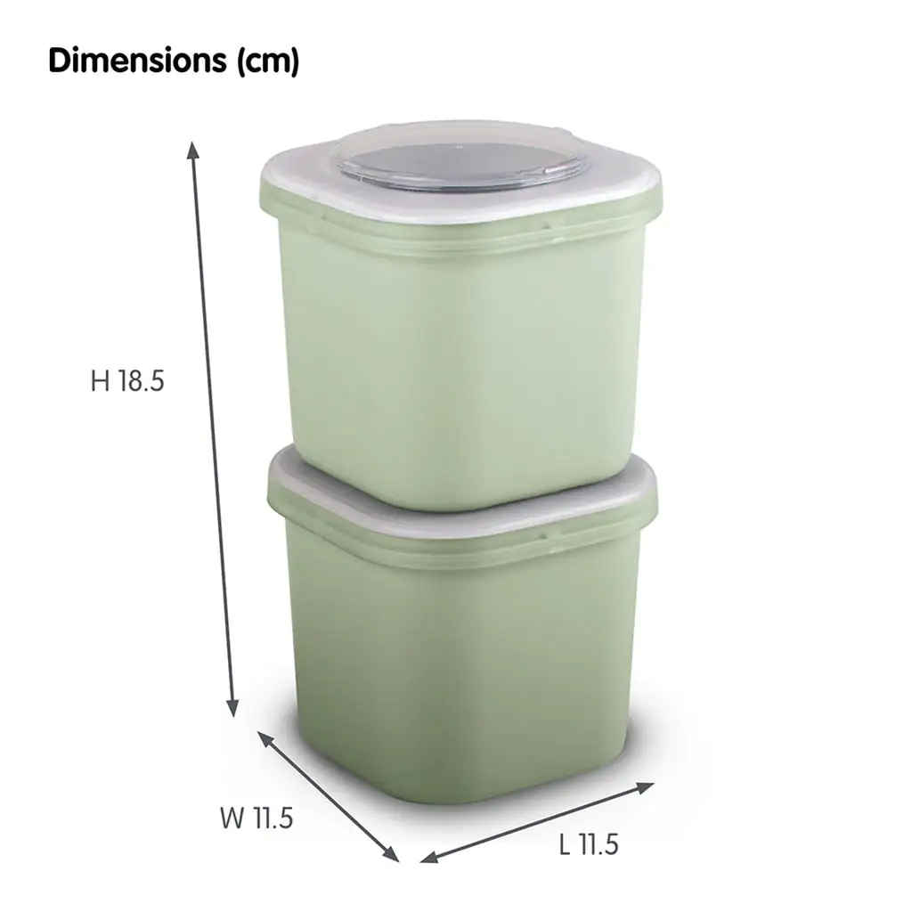 Sunware Food to Go Lunchbox Sigma Home 2er-Set grün