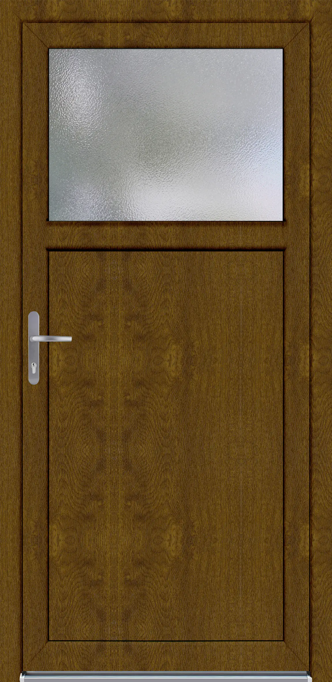 Panto Nebeneingangstür Kunststoff K504 98 x 198 cm DIN links Golden Oak Panto Nebeneingangstür Kunststoff K504 98 x 198 cm DIN links Golden Oak