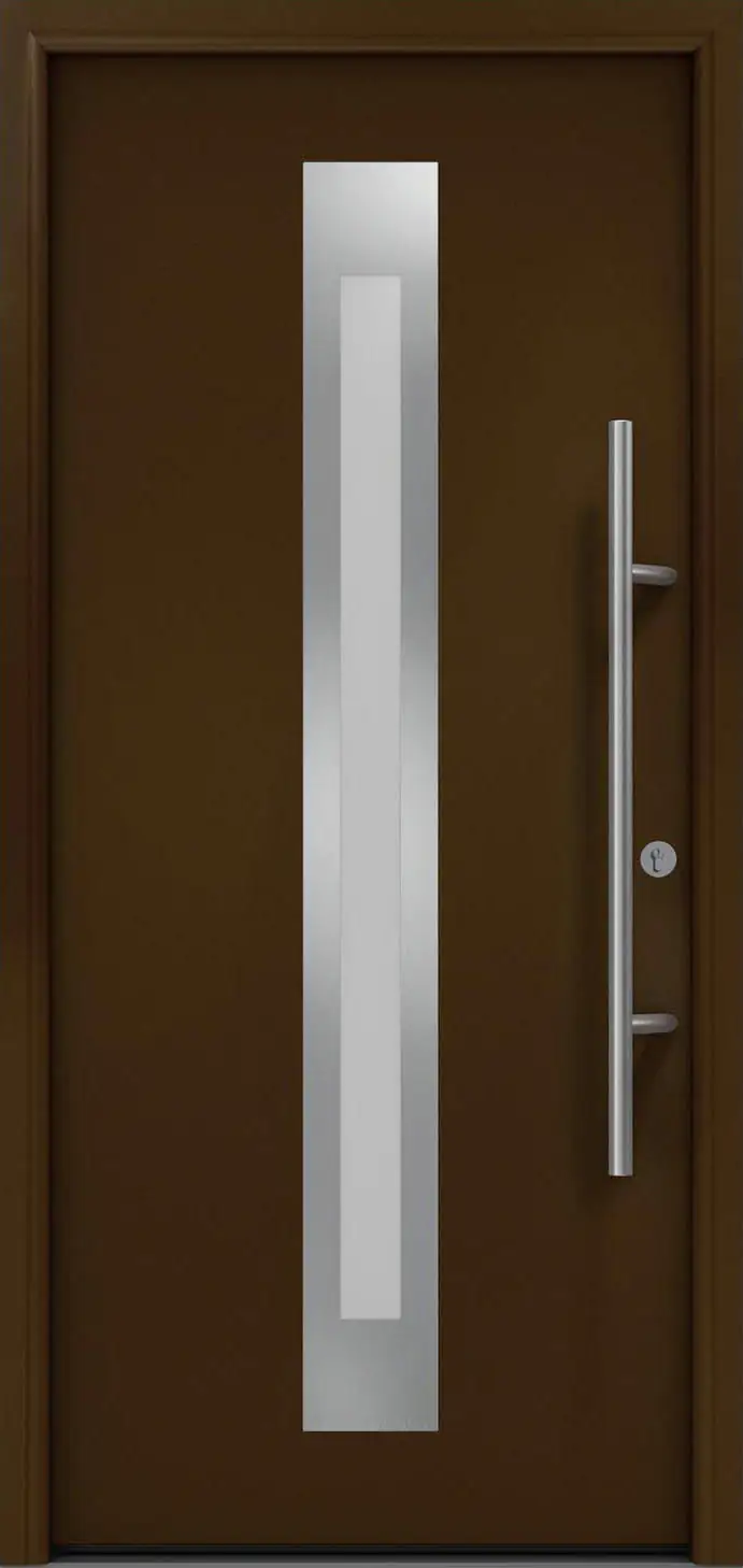 EcoStar Haustür ISOPRO Secur IPS 770S RC2 terrabraun 110 x 210 cm EcoStar Haustür ISOPRO Secur IPS 770S RC2 terrabraun 110 x 210 cm