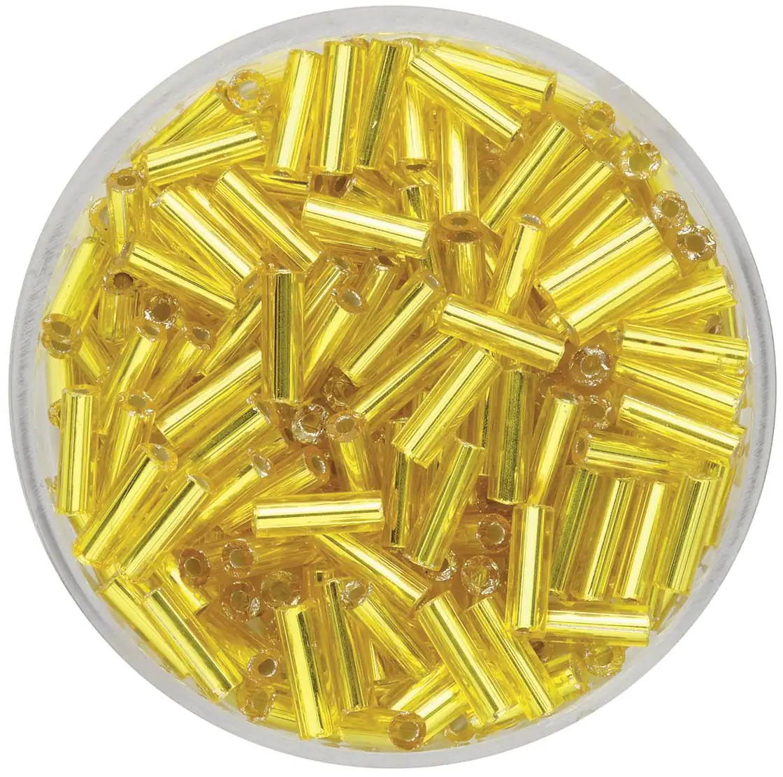 Glorex Glas Stifte Silbereinzug 6 mm 17 g, gelb