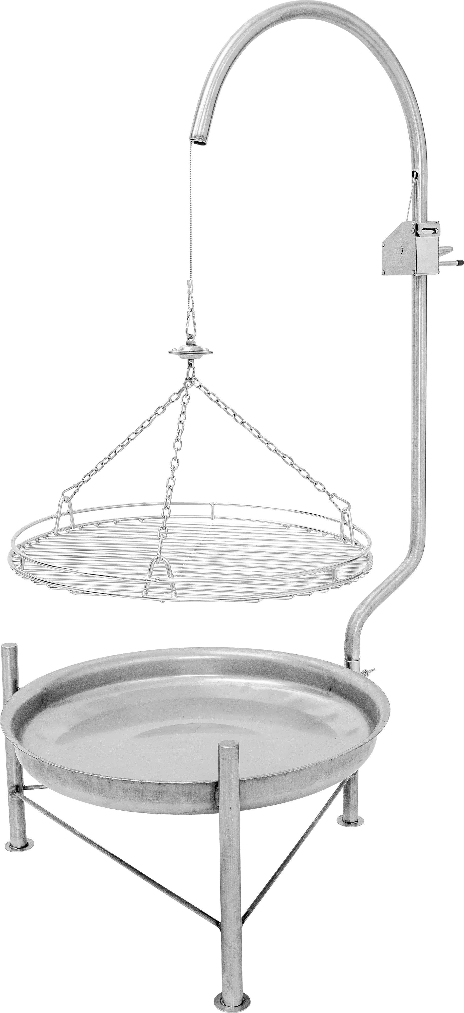 Schneider Grillstation 50 Abani mit Grillrost und Aufhängung aus Edelstahl