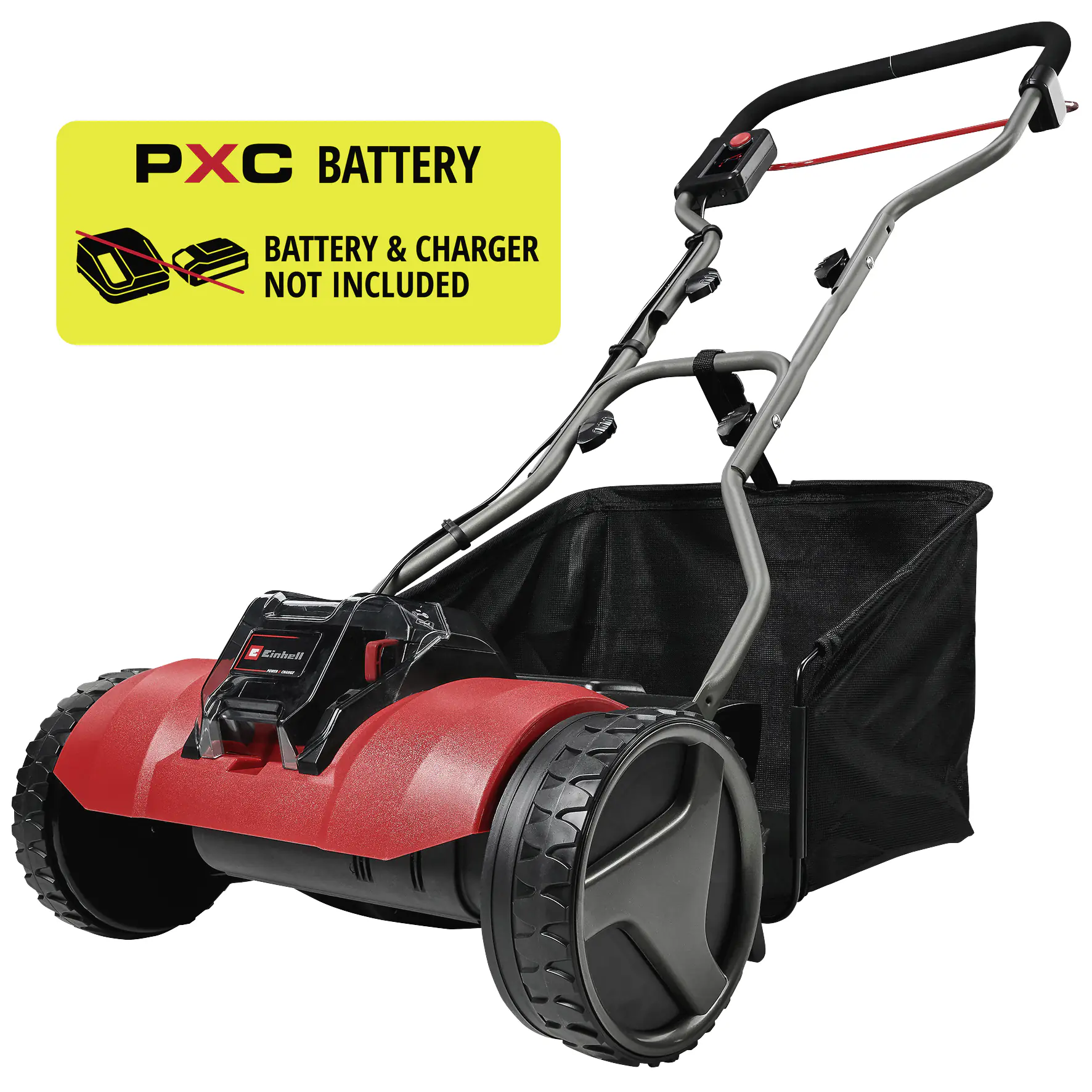 Einhell Akku Spindelmäher GE-HM 18/38 Li-solo 38 cm Schnittbreite