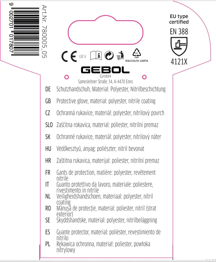 Gebol Handschuh Dahlia   Gebol Handschuh Dahlia