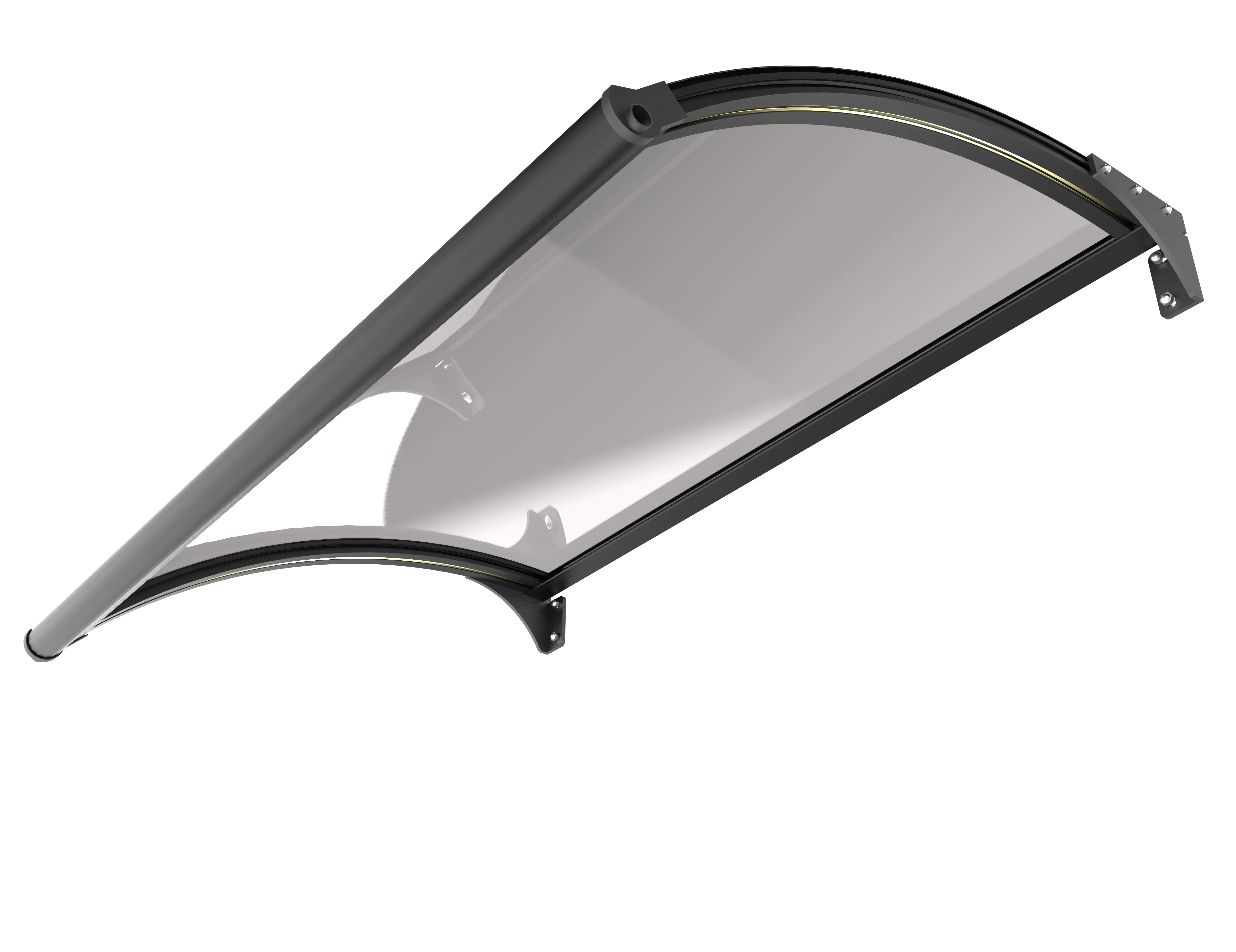 Primaster LED Vordach Marseille 150 x 100 x 11,2 cm, schwarz Primaster LED Vordach Marseille 150 x 100 x 11,2 cm, schwarz