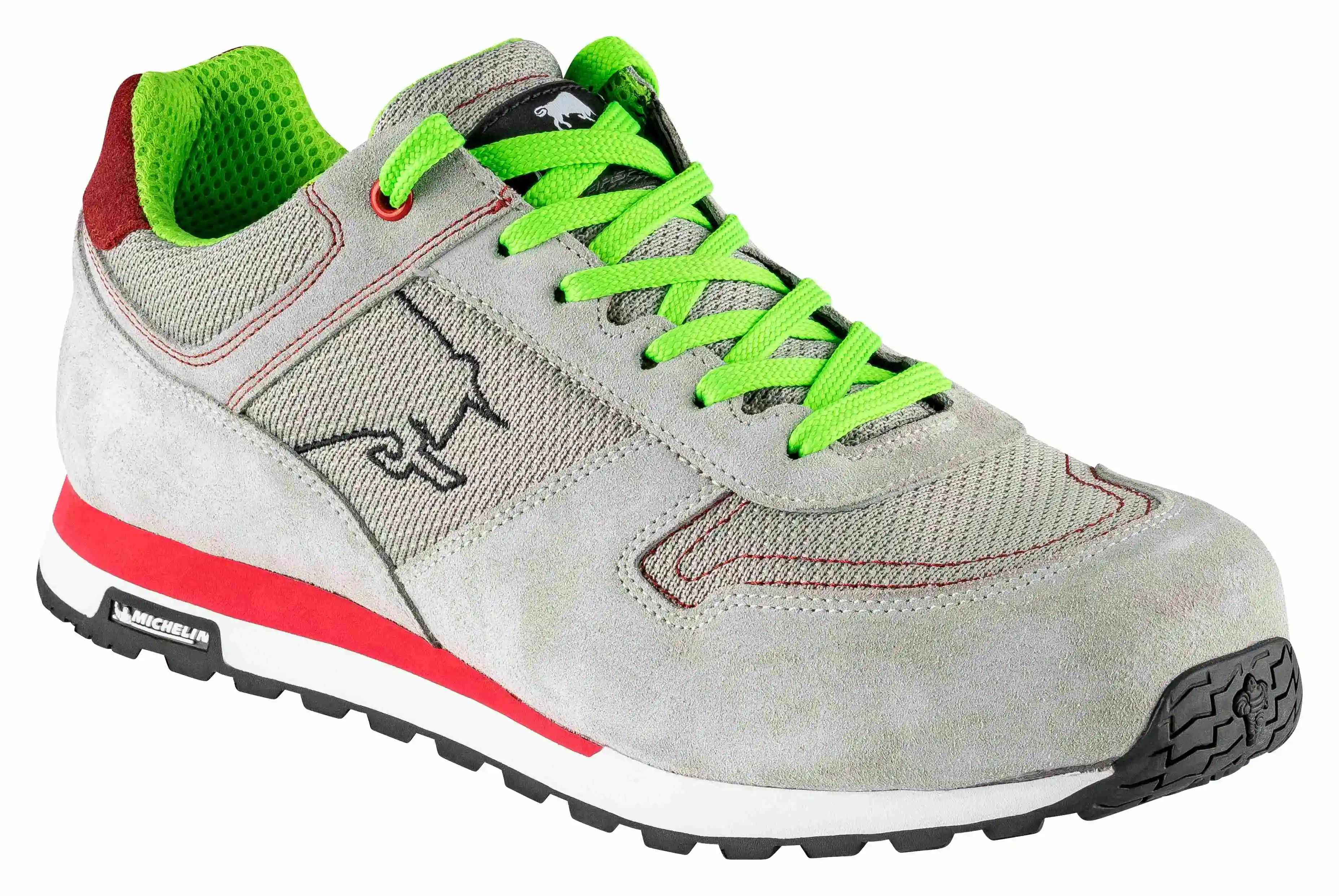 Bullstar Sicherheitsschuh Racer S1P grau