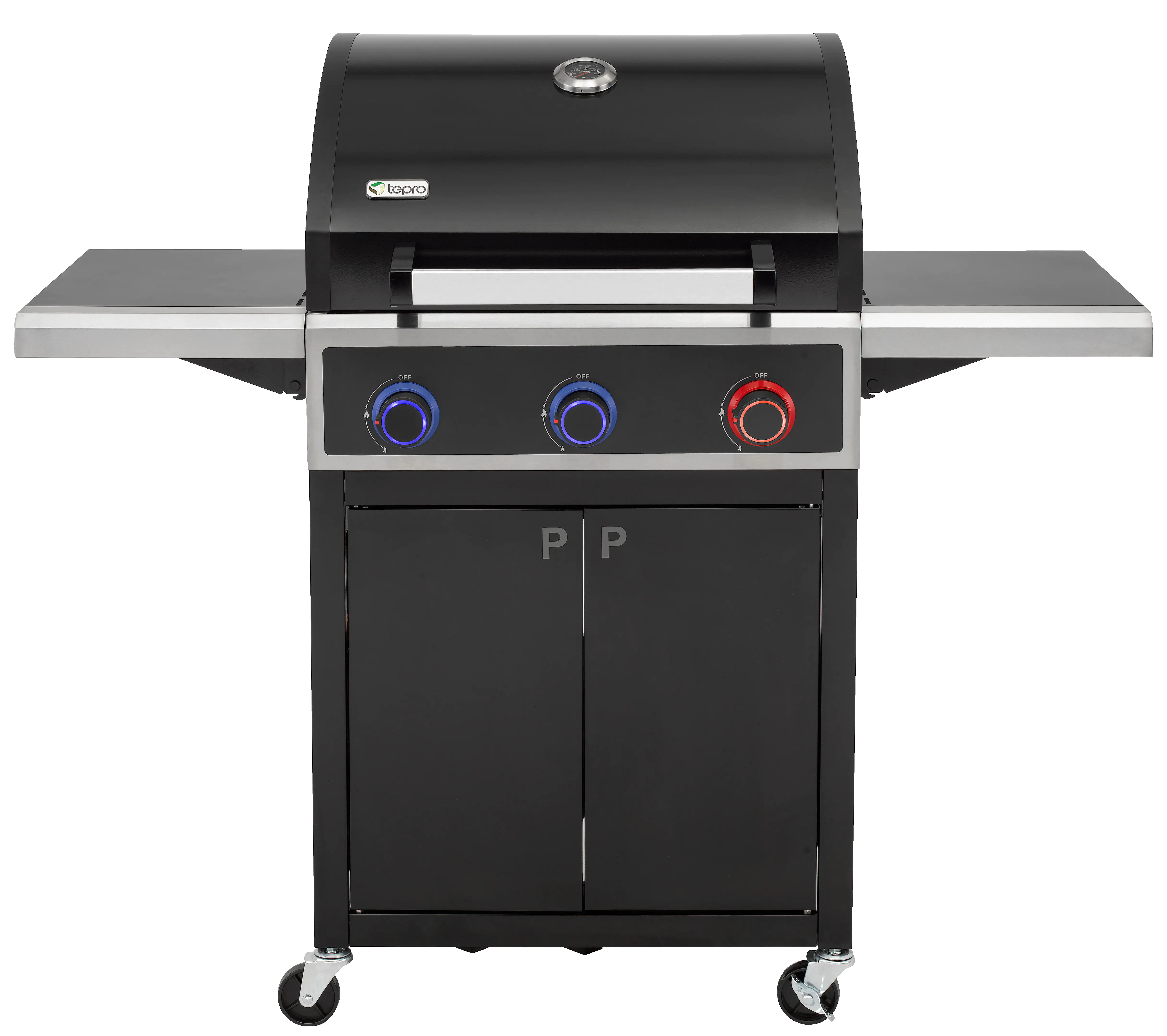 4011964033023 Tepro Gasgrill Keansburg 3 schwarz / Edelstahl