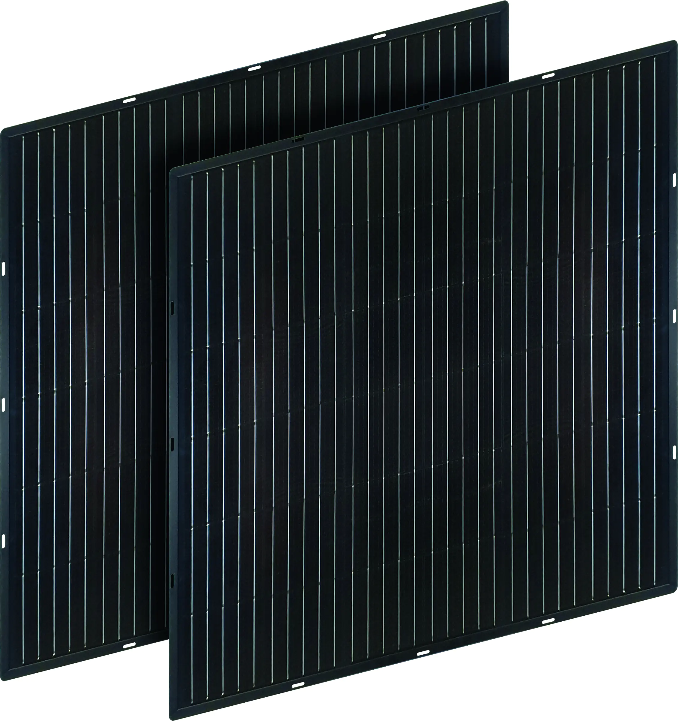Schwaiger flexibele Solarmodul-Set SlimLine 400Wp 2x 200W, fullblack Schwaiger flexibele Solarmodul-Set SlimLine 400Wp 2x 200W, fullblack