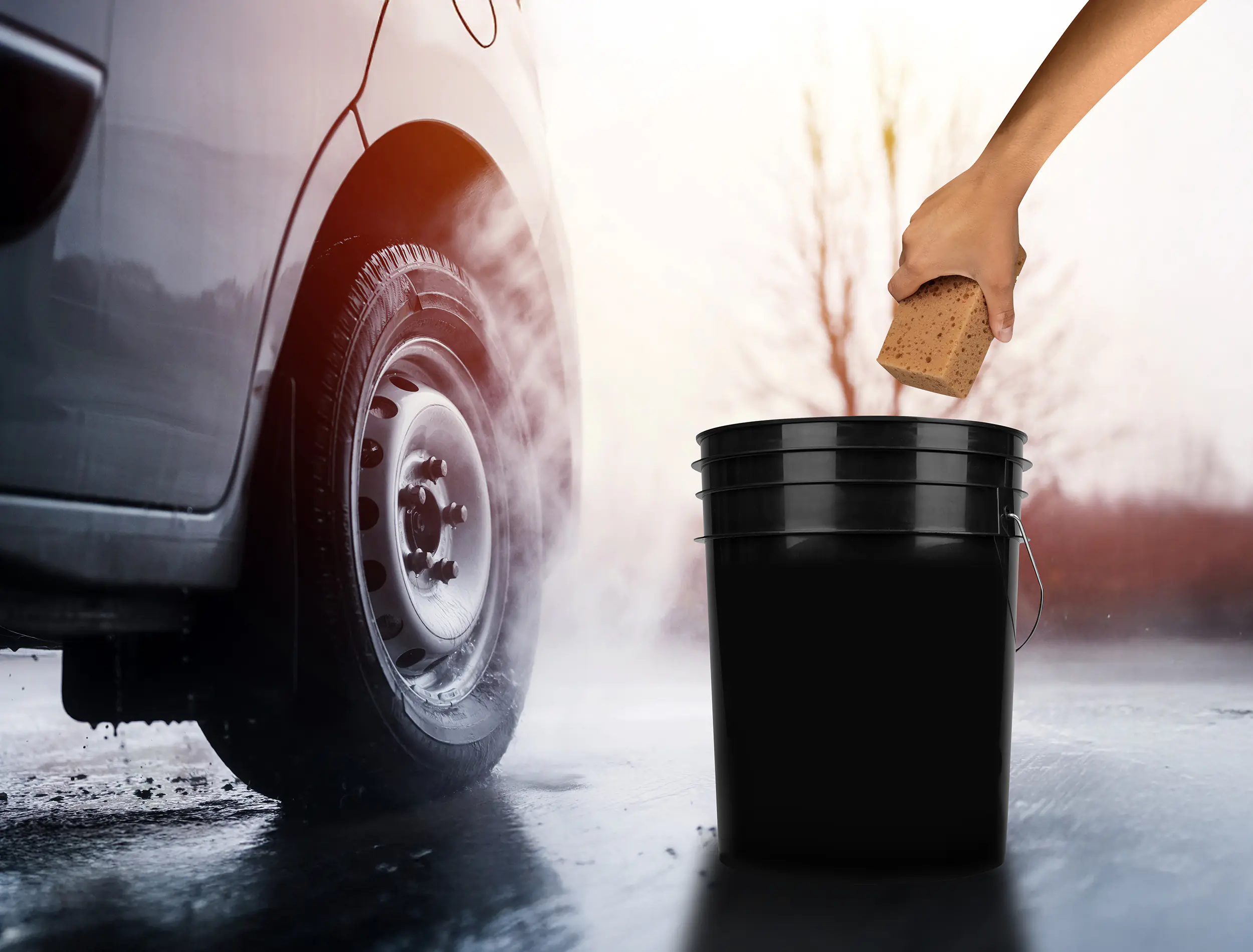 APA Eimer mit Siebeinlage 20 L schwarz APA Eimer mit Siebeinlage 20 L schwarz