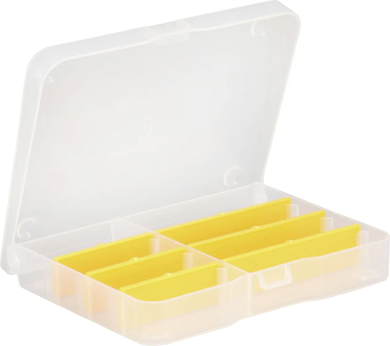 Allit Sortimentskasten,2-8 Fächer EuroPlus Basic 17/2-6 transparent