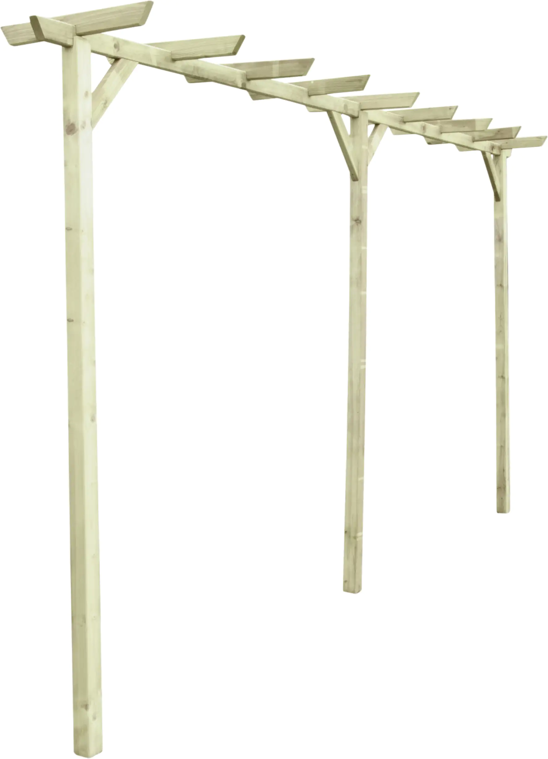 Pergola 450 x 233 x 60 cm, kesseldruckimprägniert
