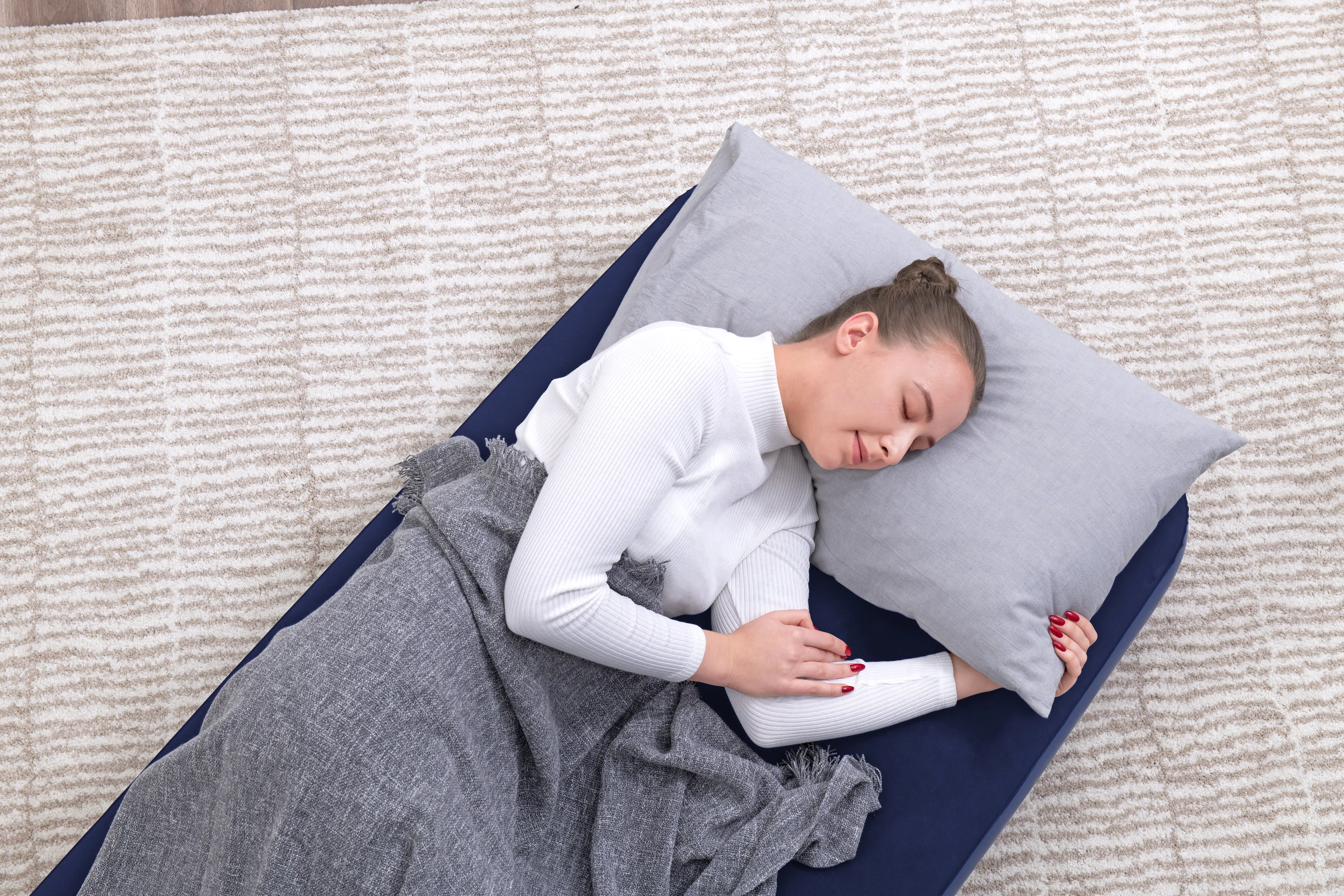 Bestway Luftbett dunkelblau 185 x 76 x 22 cm Bestway Luftbett dunkelblau 185 x 76 x 22 cm