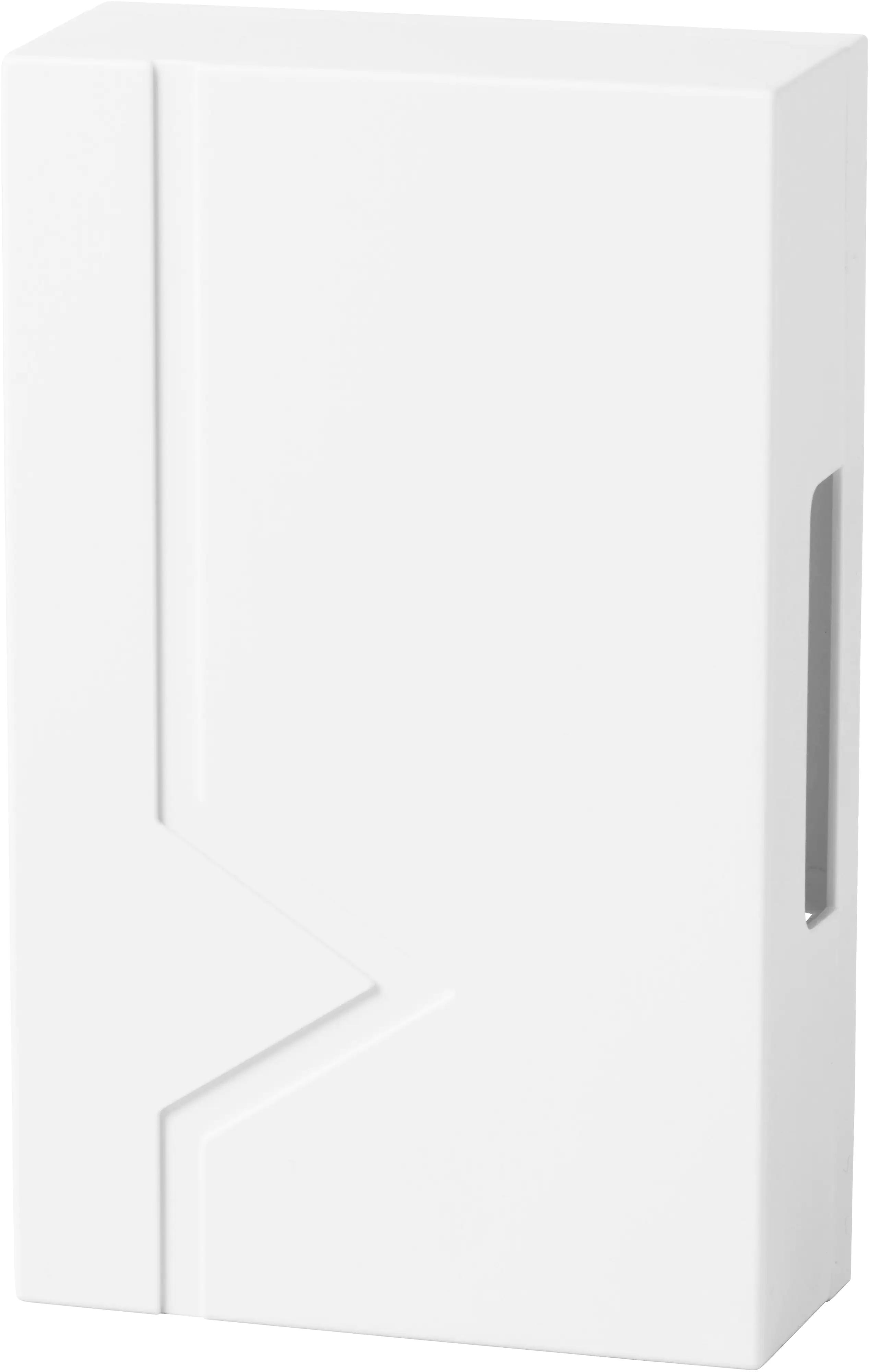 Heidemann Zweiklang-Gong Tebas 8V reinweiß