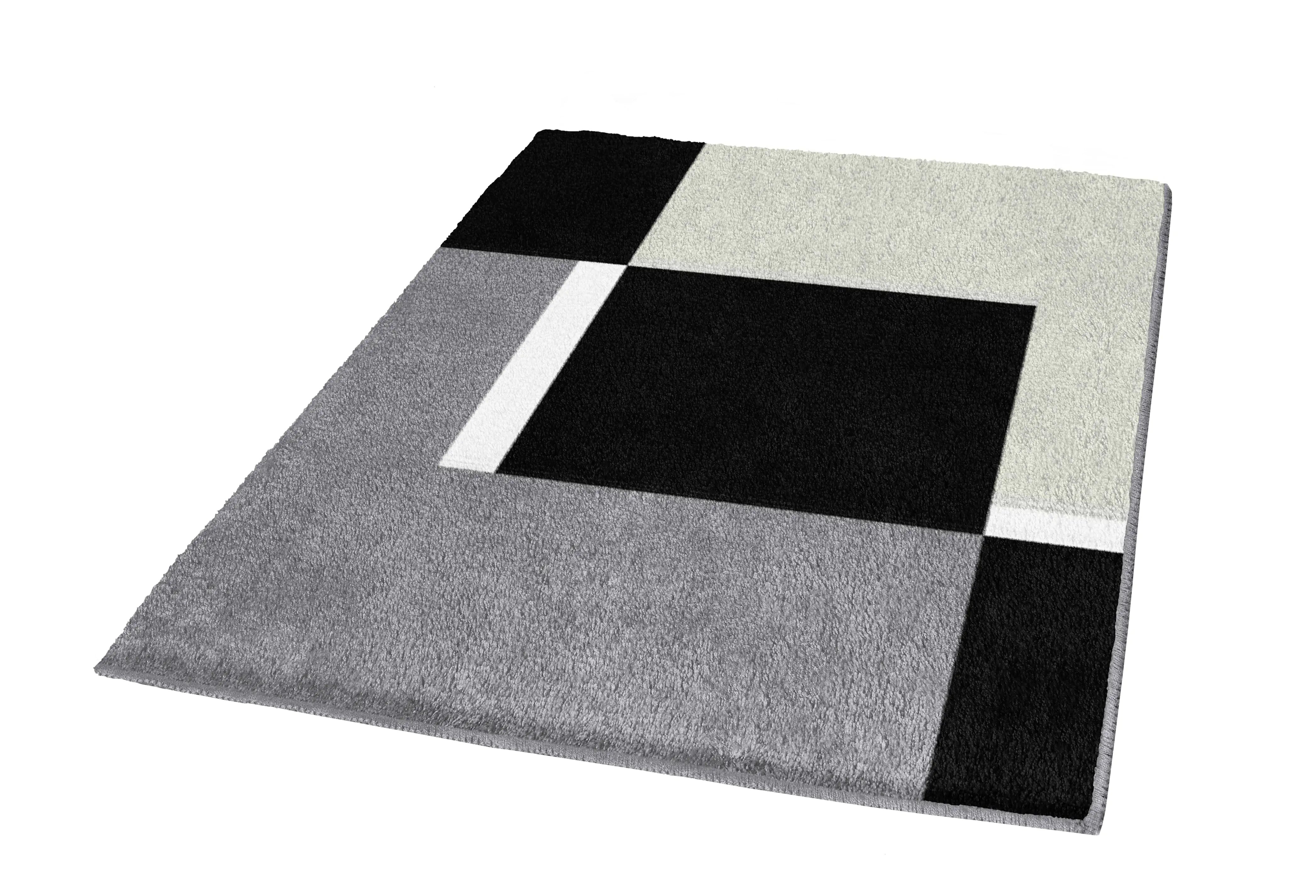 Kleine Wolke Badteppich Dakota platin, 70 x 120 cm