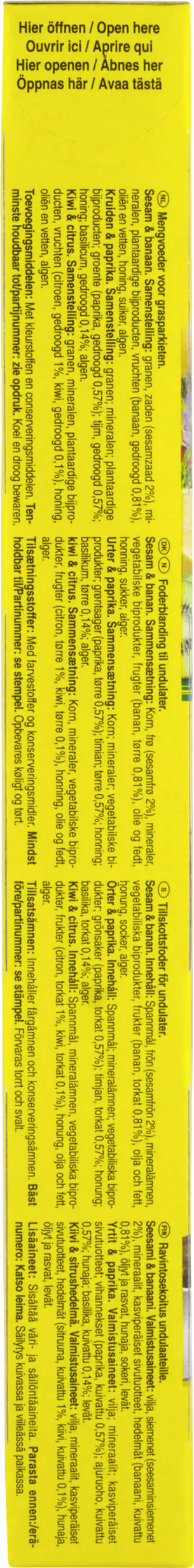 Vitakraft Kräcker® Trio Banane Kräuter Kiwi 3 Stück / 90 g Vitakraft Kräcker® Trio Banane Kräuter Kiwi 3 Stück / 90 g