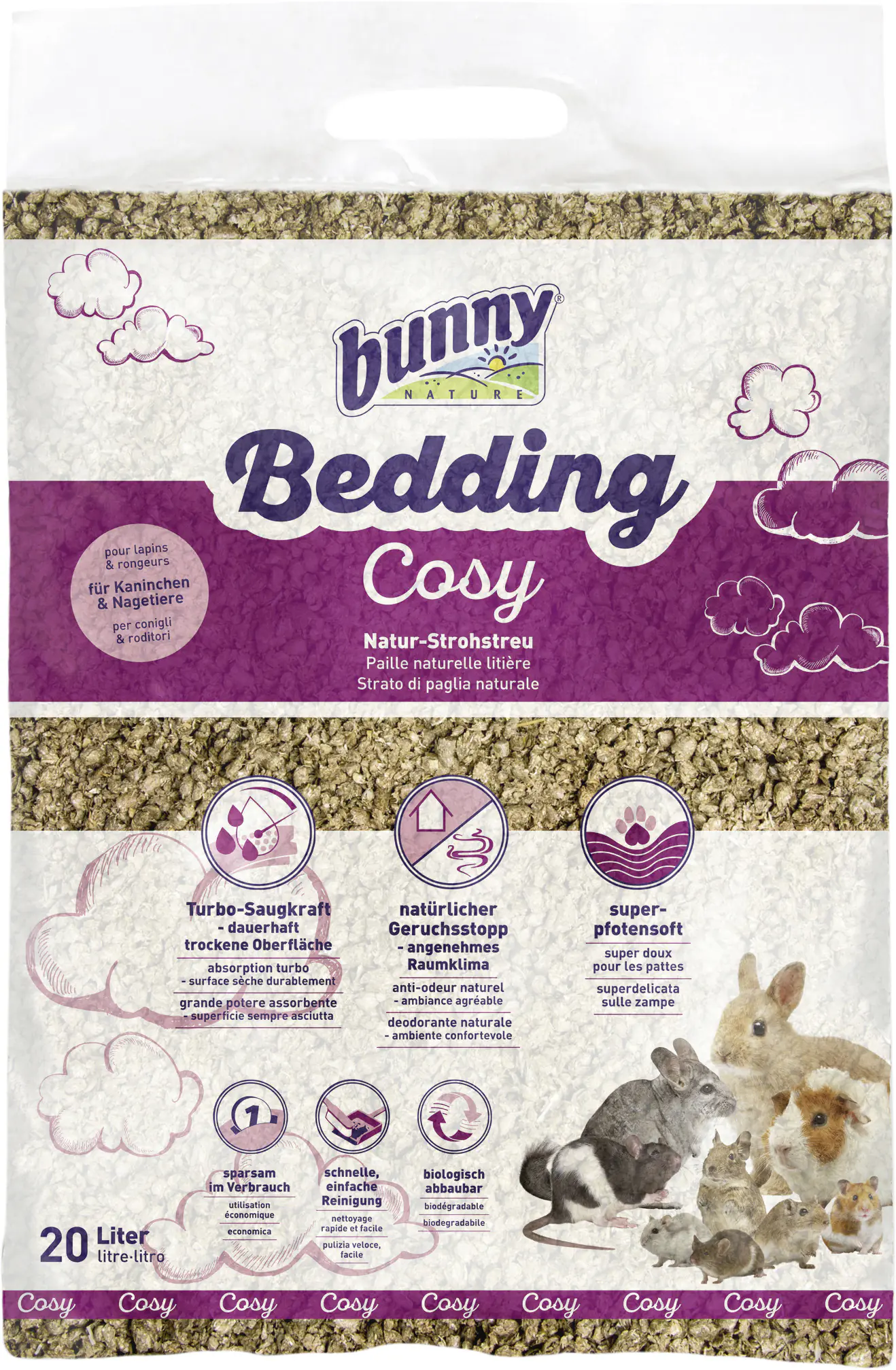 bunny Bedding Cosy 20l für Nager