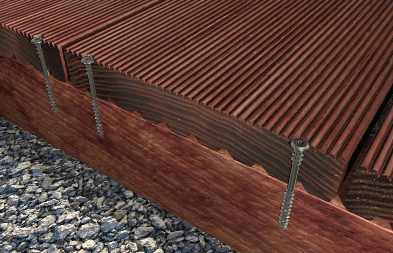 Fischer Terrassenschrauben 5,0 x 60 mm TX 20 Senkkopf Edelstahl A2 Teilgewinde 50 Stück