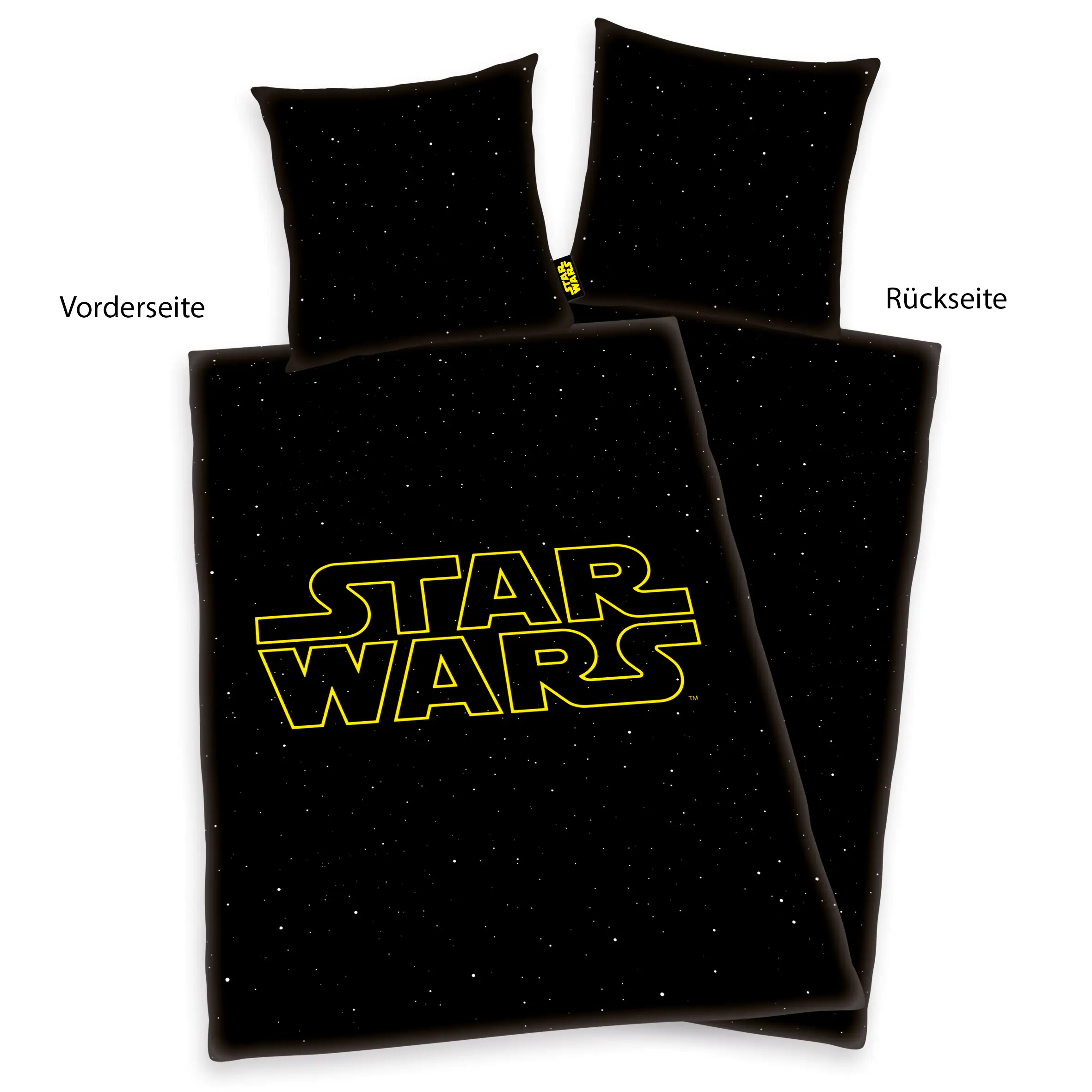 Herding Bettwäsche Renforce Star Wars Brands 135 x 200 cm, schwarz