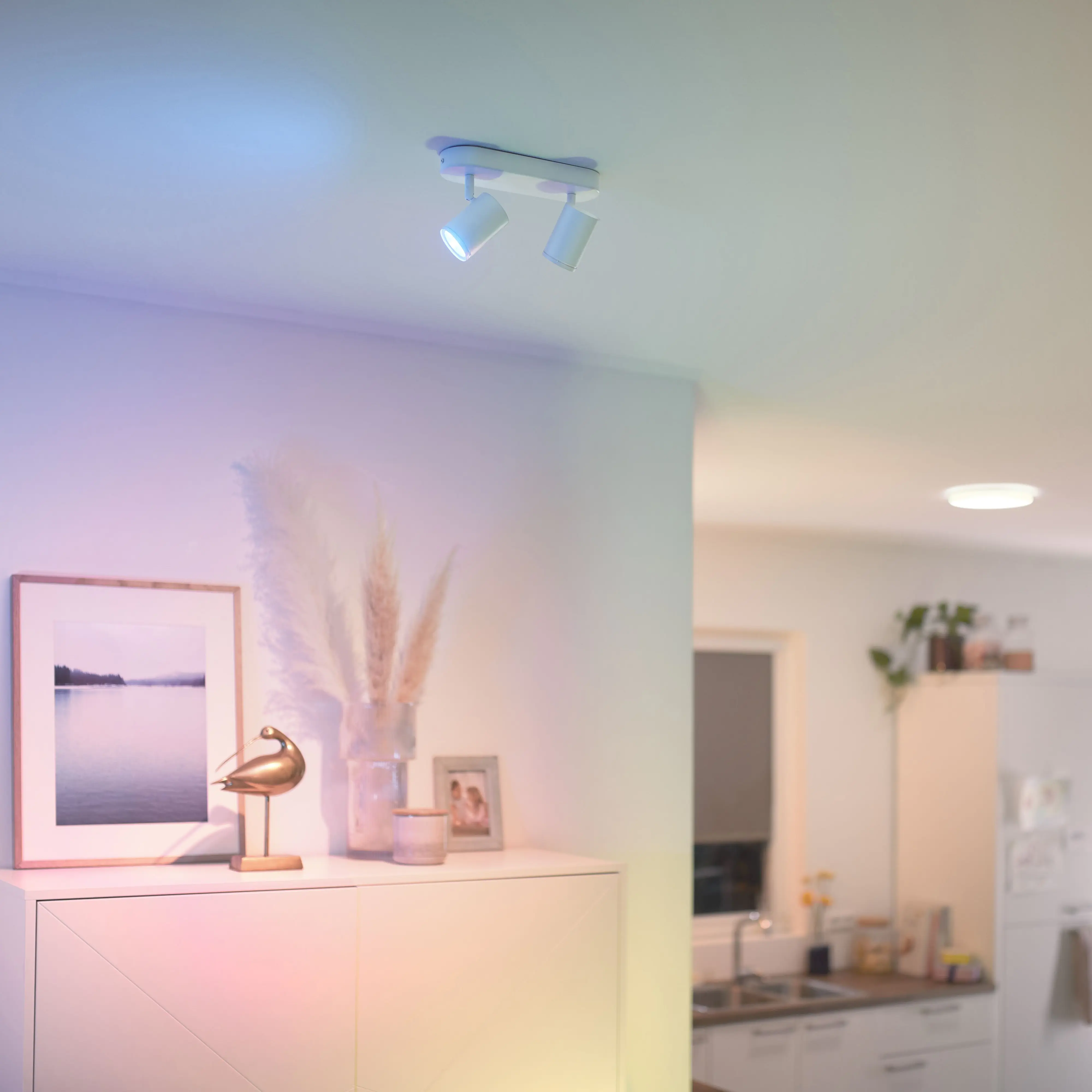 Wiz 2er Spot Imageo 5W RGB weiß