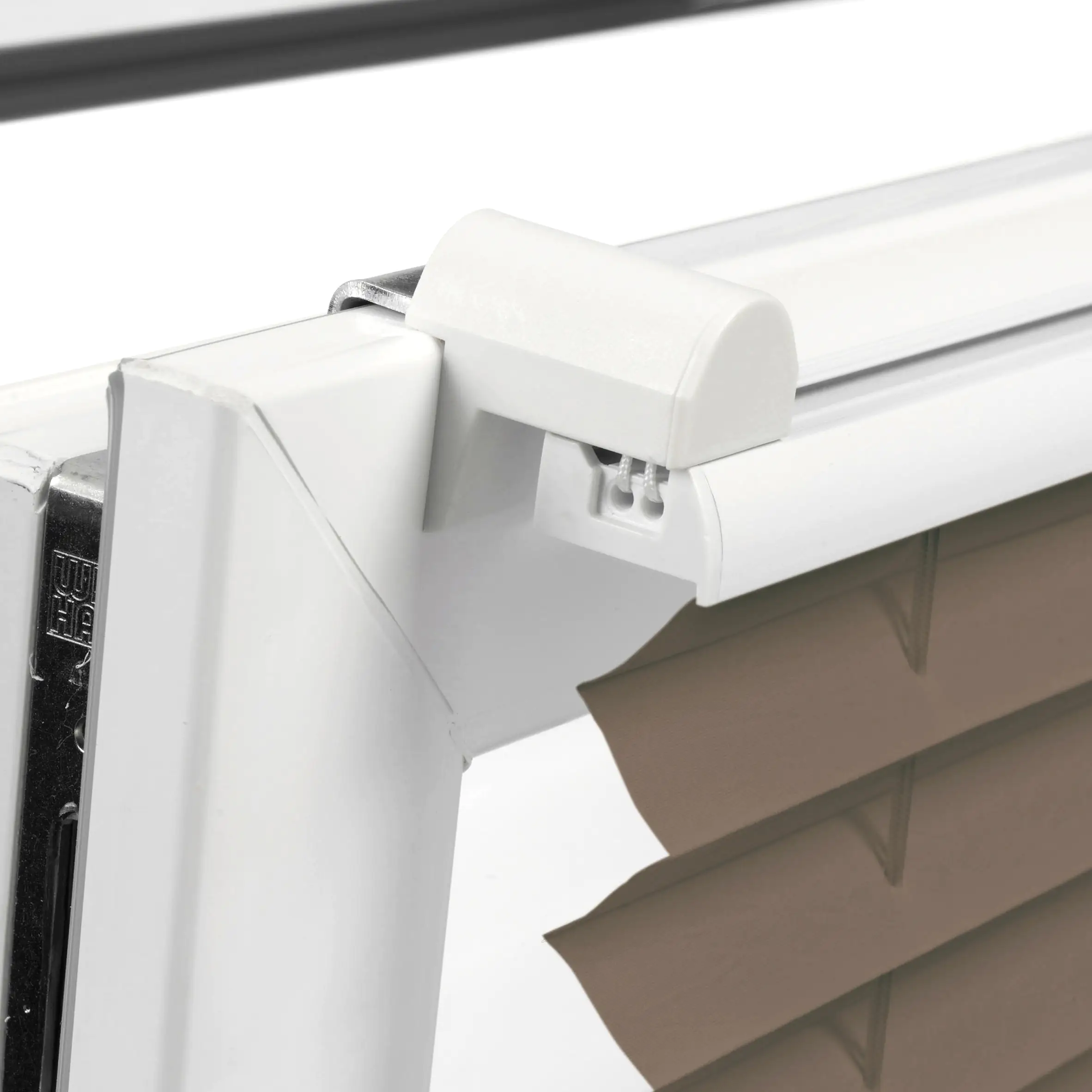 Gardinia EasyFix Plissee taupe 90 x 210 cm mit 2 Bedienschienen