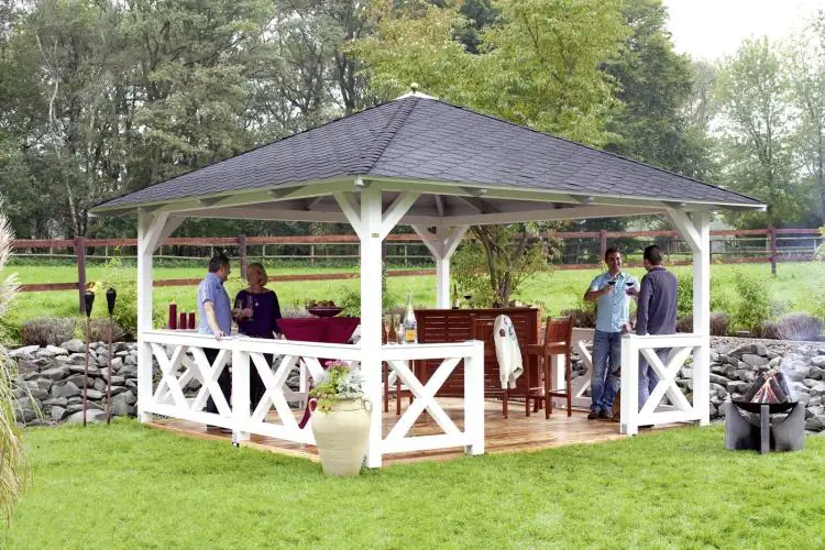 SKAN HOLZ Pavillon Cannes 3 Leimholz, natur