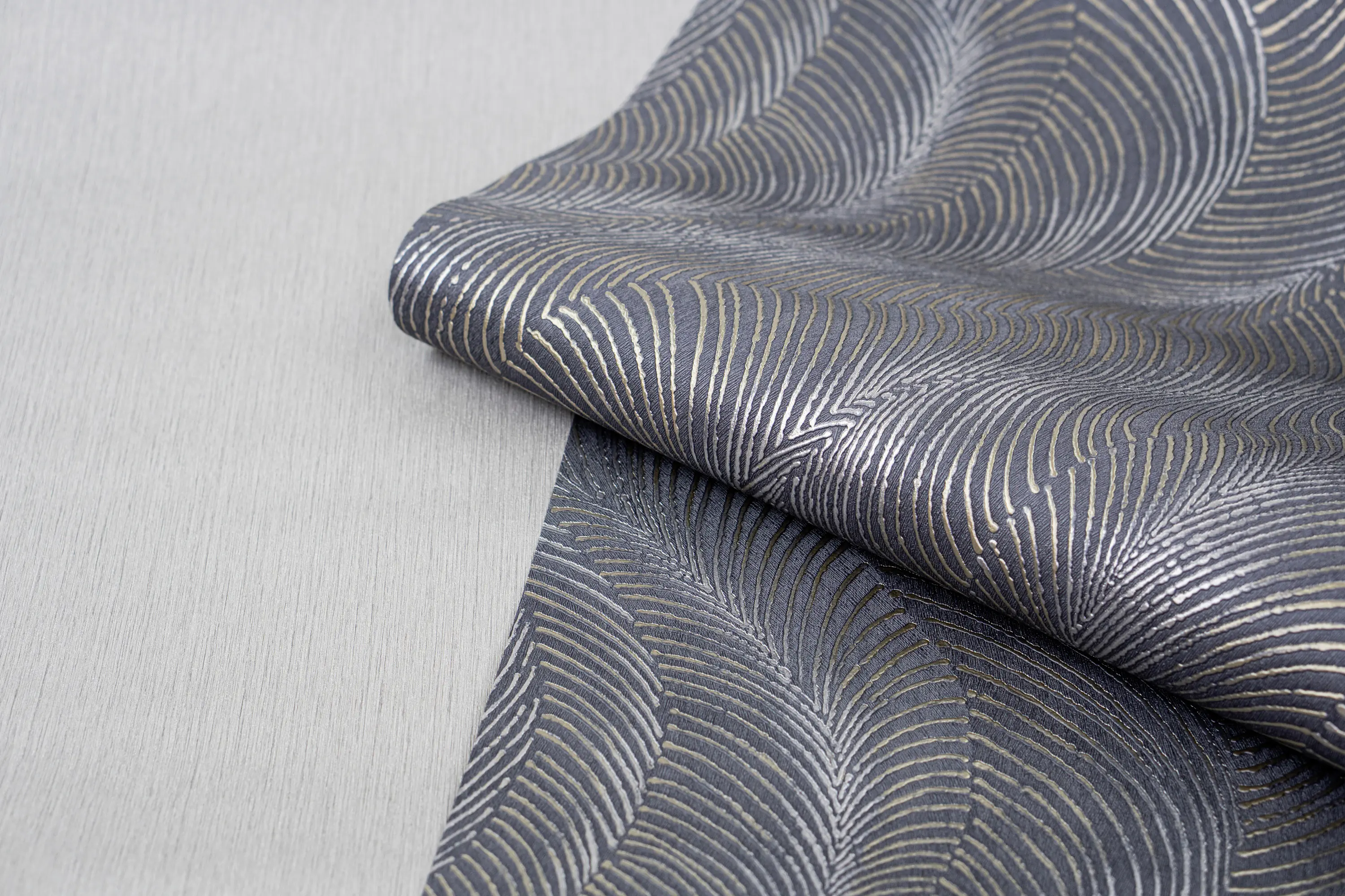 Rasch Vliestapete Wellen Incanto blau-taupe 10,05 x 0,53 m Rasch Vliestapete Wellen Incanto blau-taupe 10,05 x 0,53 m
