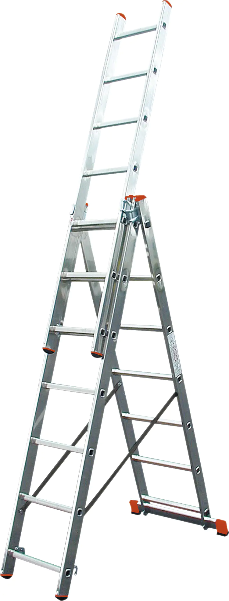 Krause Aluminium-Vielzweckleiter CORDA Globus mit Treppenfunktion 5,10 m Krause Aluminium-Vielzweckleiter CORDA Globus mit Treppenfunktion 5,10 m