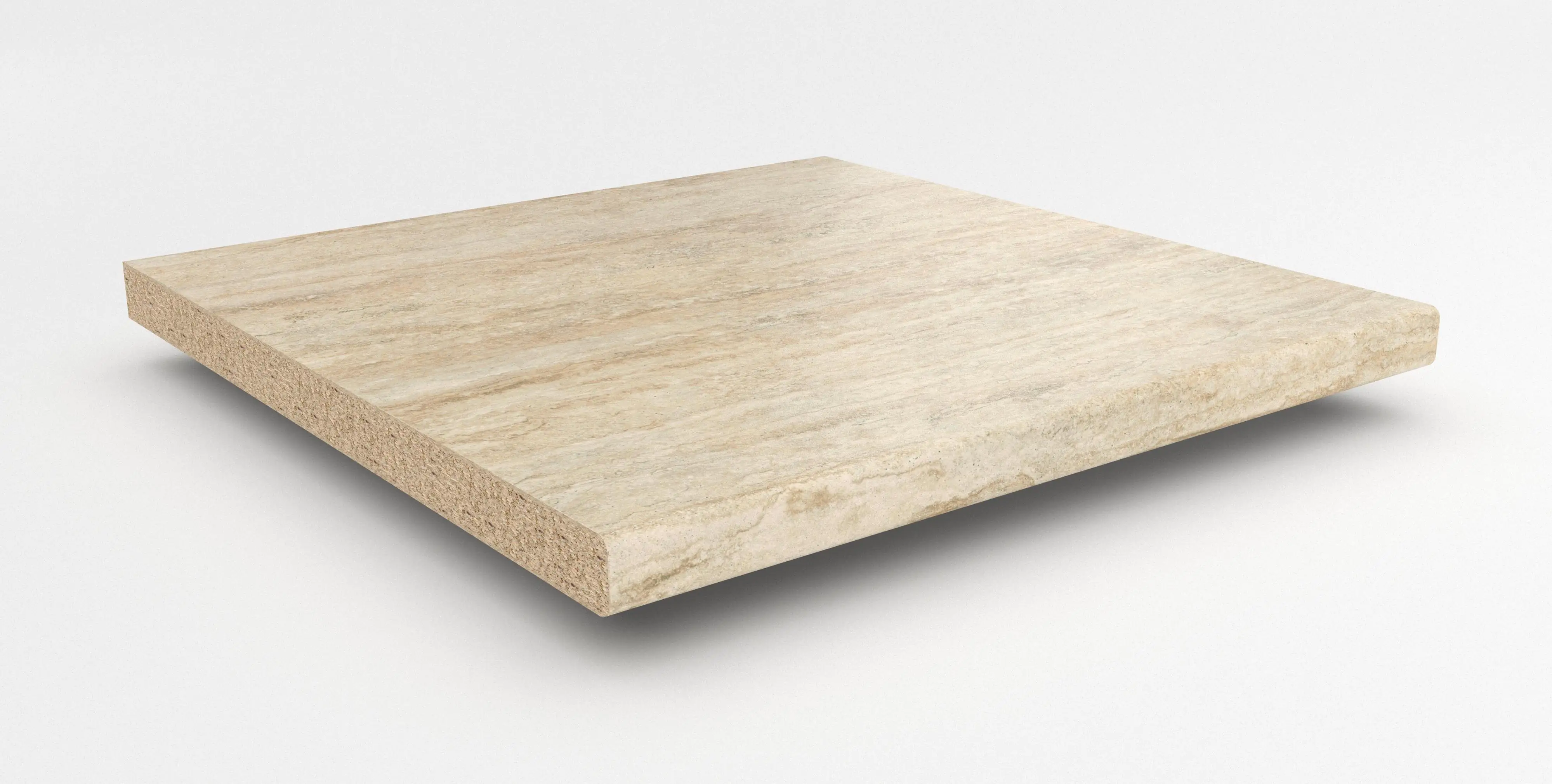 GetaElements Arbeitsplatte 410 x 60 cm, 39 mm travertin beige