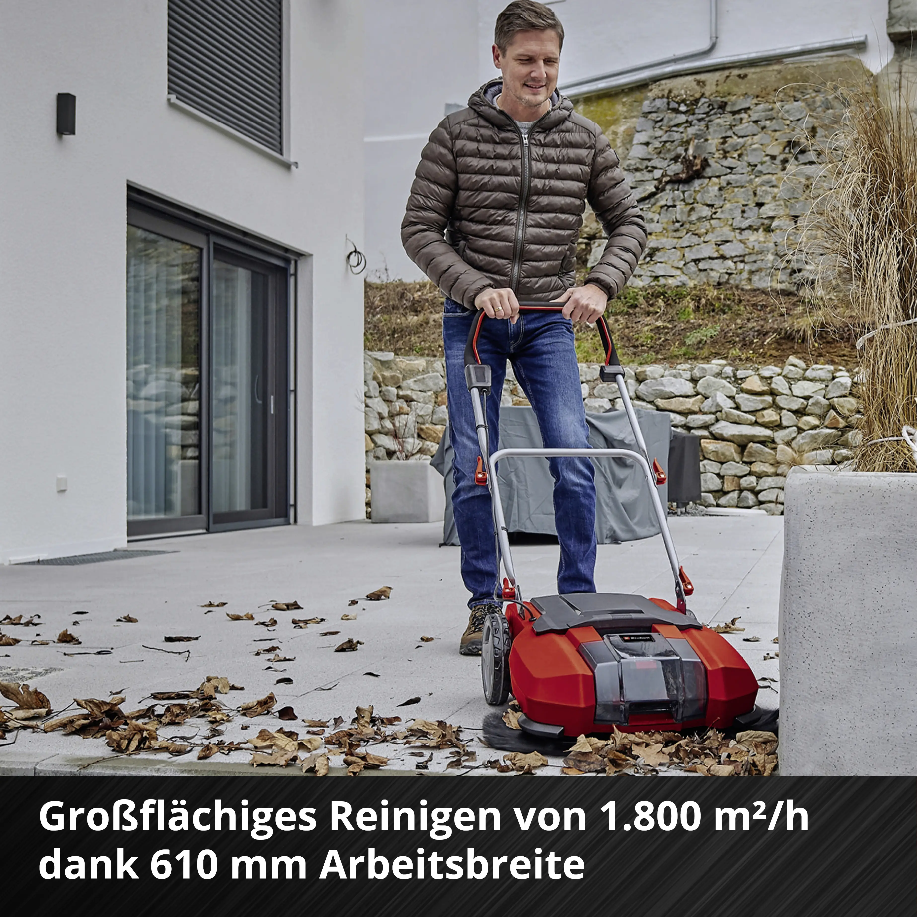 Einhell Expert Akku Kehrmaschine TE-SW 18/610 Li Solo 18 V Einhell Expert Akku Kehrmaschine TE-SW 18/610 Li Solo 18 V