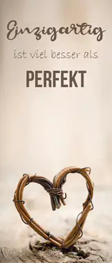 4251050569719 Deco-Canvas Bild - Perfektes Herz 30 x 70 cm