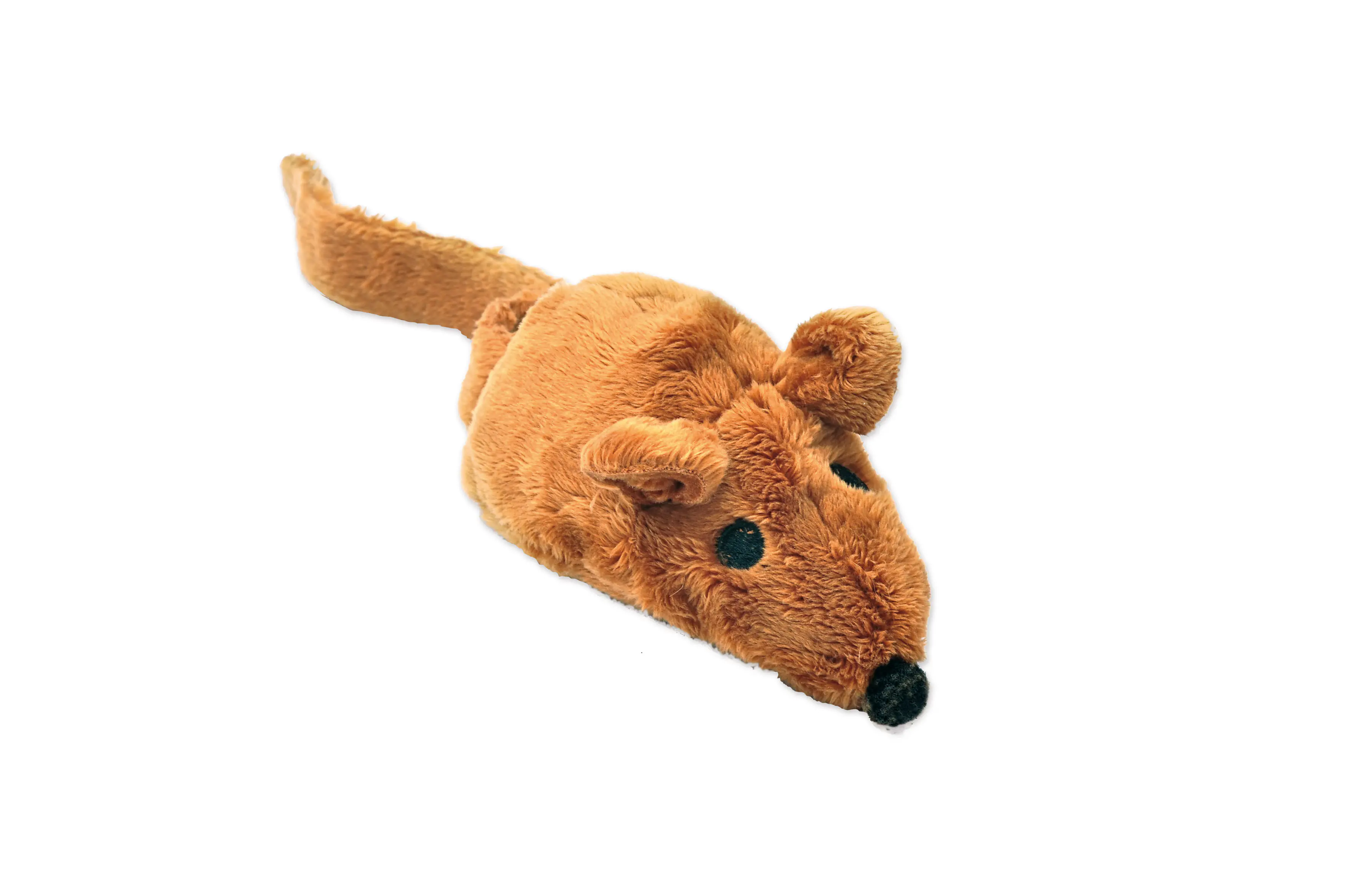 Aumüller Katzenspielzeug Maus mit Katzenminze 26 cm braun