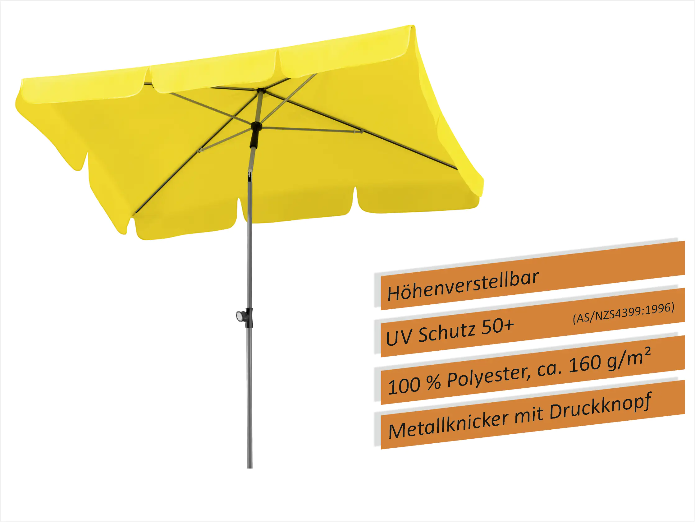4000570718745_2283508 Schneider Sonnenschirm Locarno zitrus 180 x 120 cm