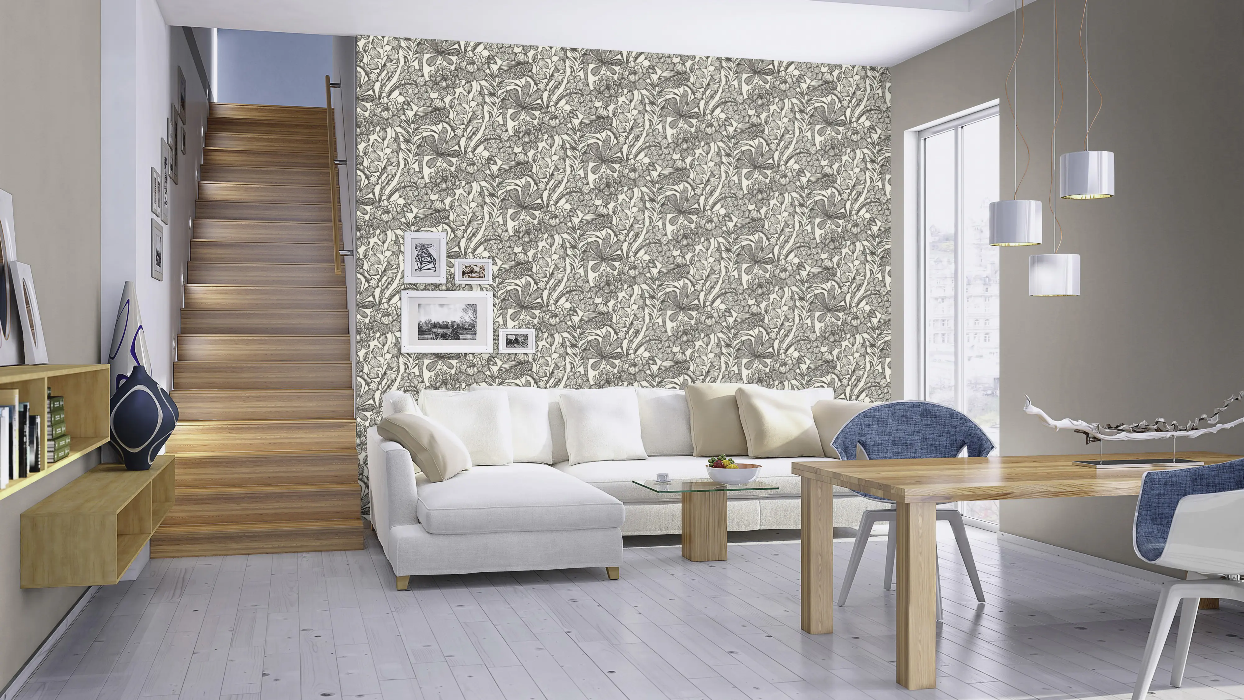 Rasch Vliestapete 555875 Grau-Dunkelgrau Uni 10,05 m x 0,53 m Rasch Vliestapete 555875 Grau-Dunkelgrau Uni 10,05 m x 0,53 m