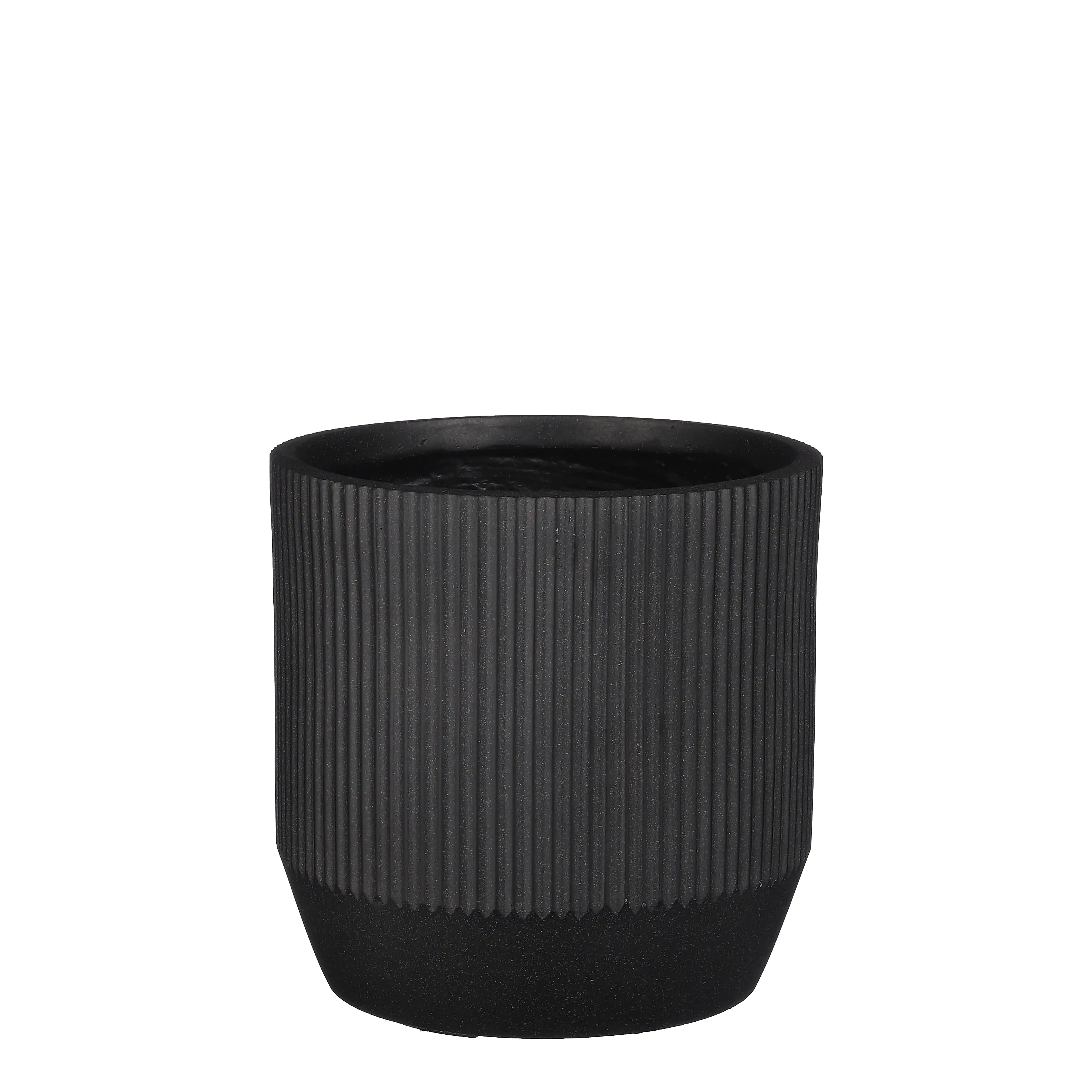 Edelmann Pflanztopf Nuovo Ø 30 x 30 cm schwarz