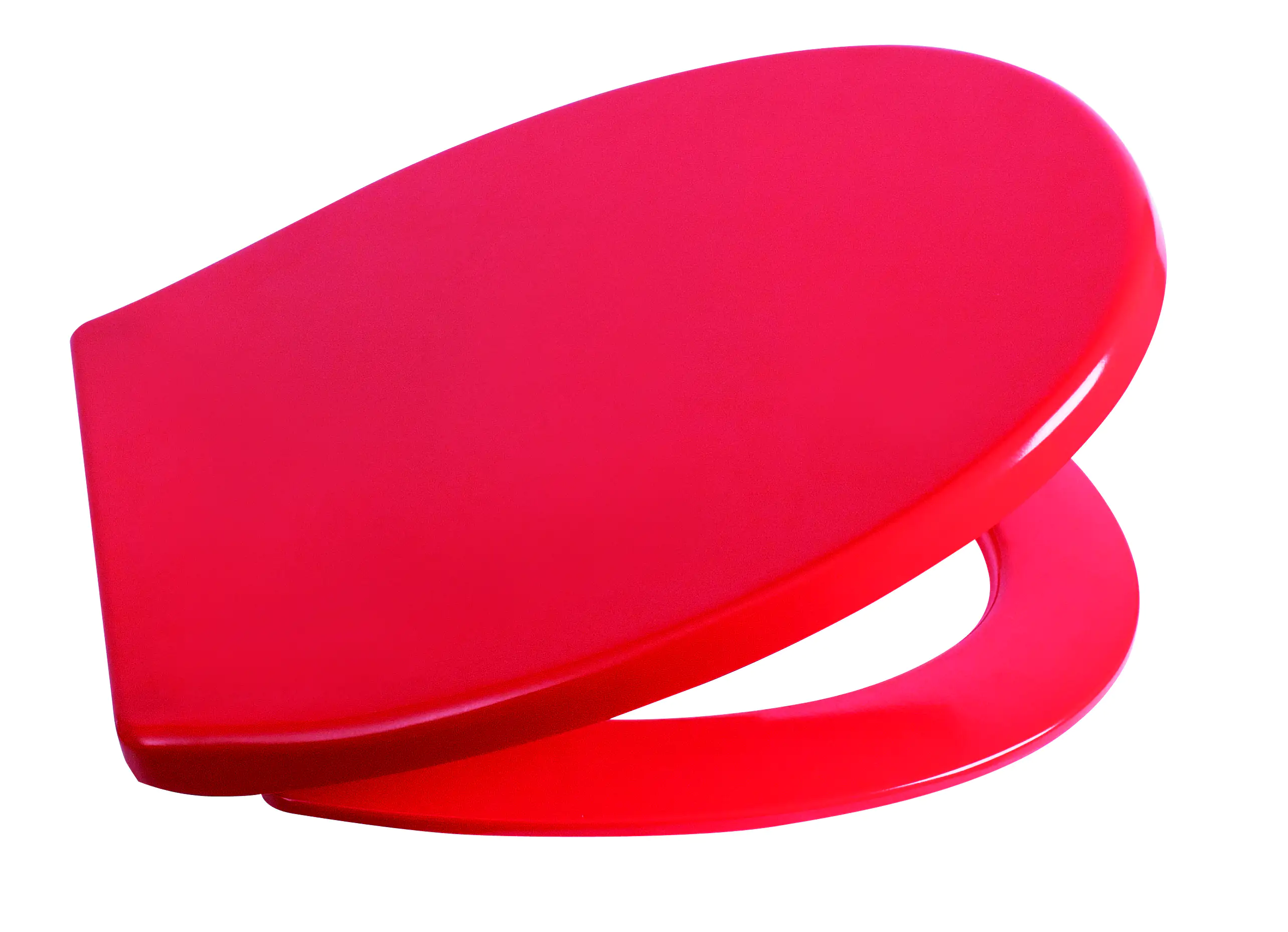 Primaster WC-Deckel mit Absenkautomatik Rot