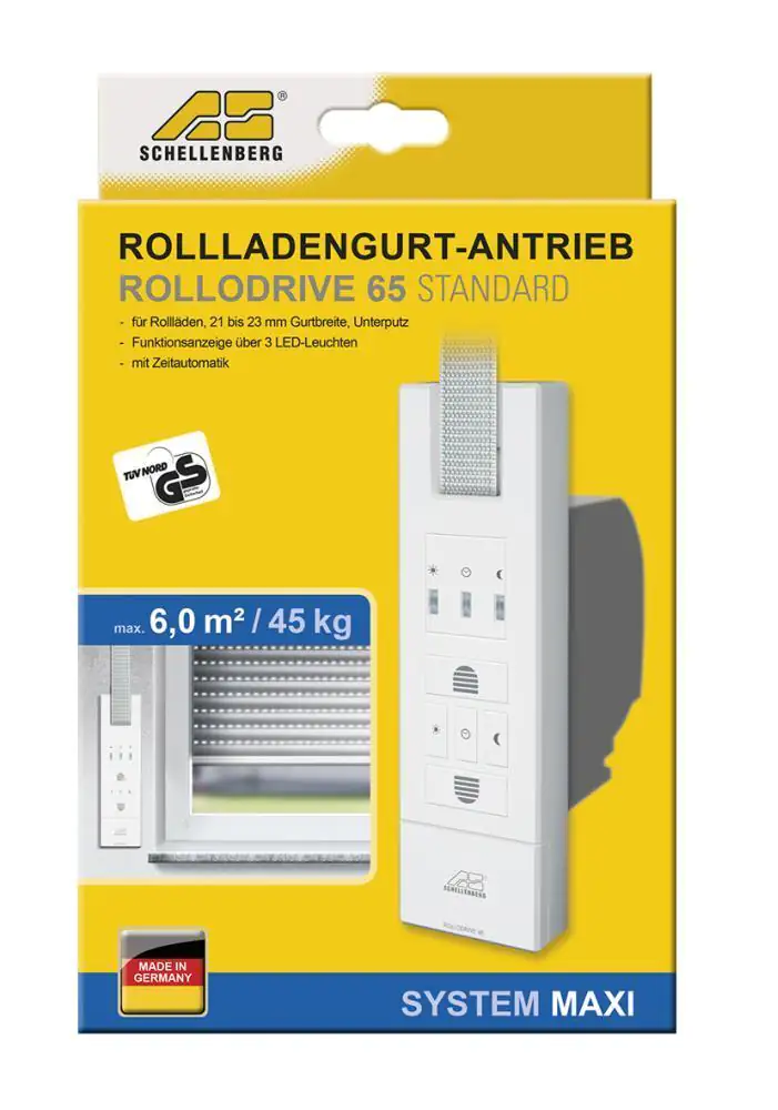 Schellenberg elektrischer Gurtwickler RolloDrive 65 Standard Schellenberg elektrischer Gurtwickler RolloDrive 65 Standard