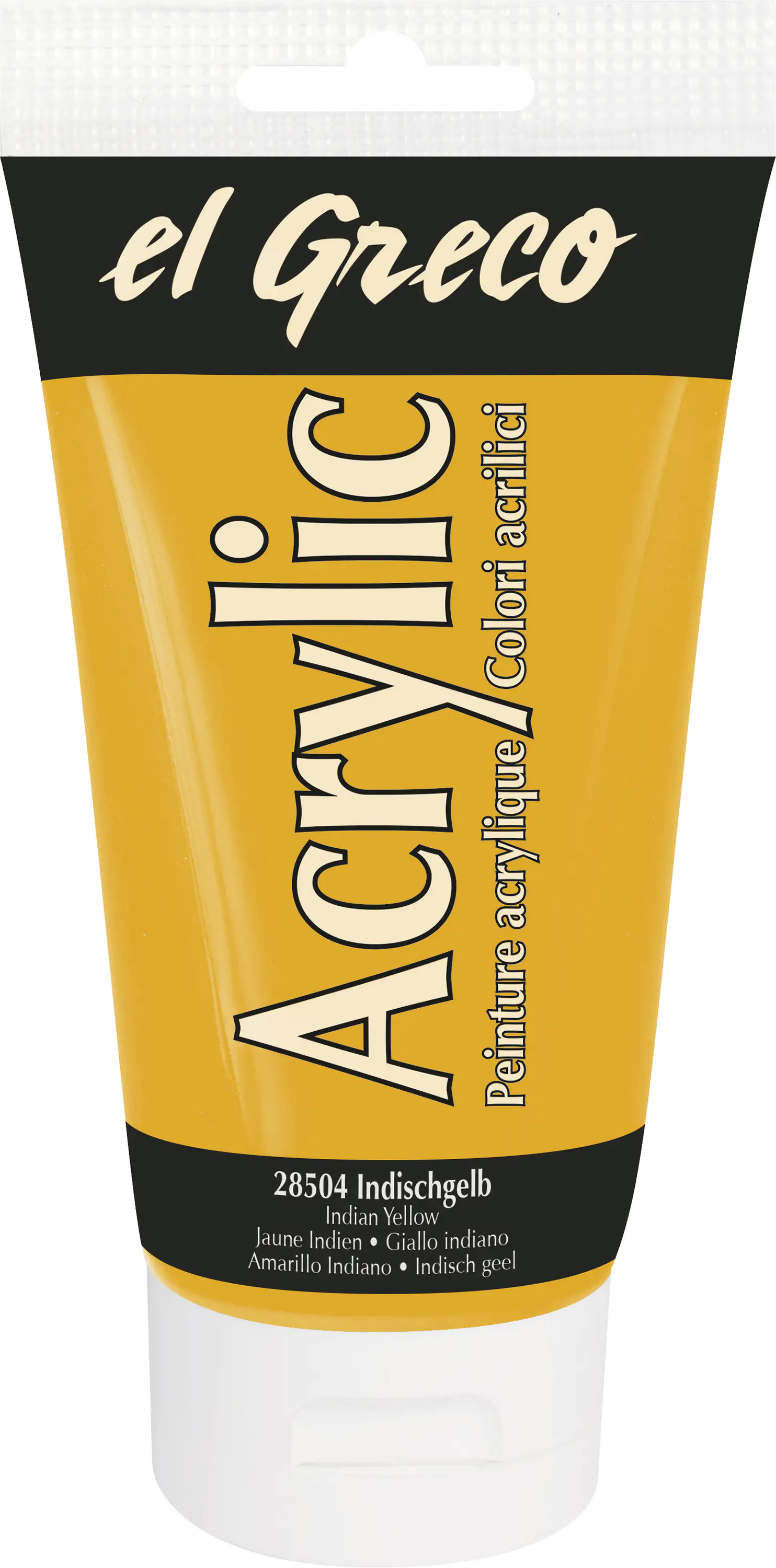 4000798285043_1530195 Kreul el Greco Acrylic Tube indischgelb 150 ml