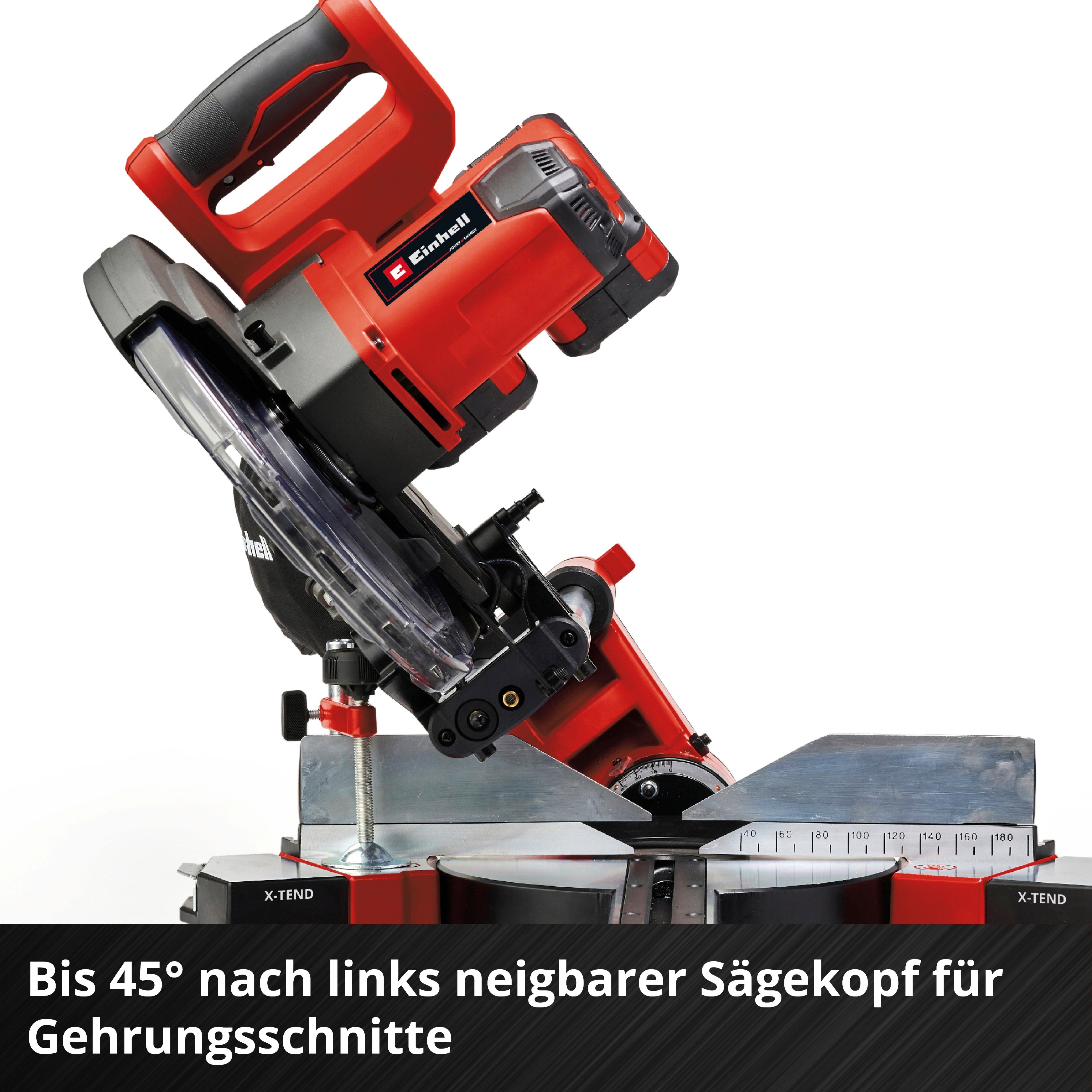 Einhell Expert Akku-Zug-Kapp-Gehrungssäge TE-SM 36/10 L Li Solo 36 V