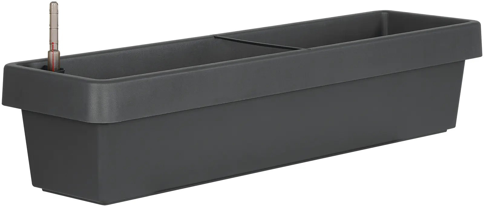 Geli Bewässerungsblumenkasten Viva Kunststoff anthrazit 80 cm 