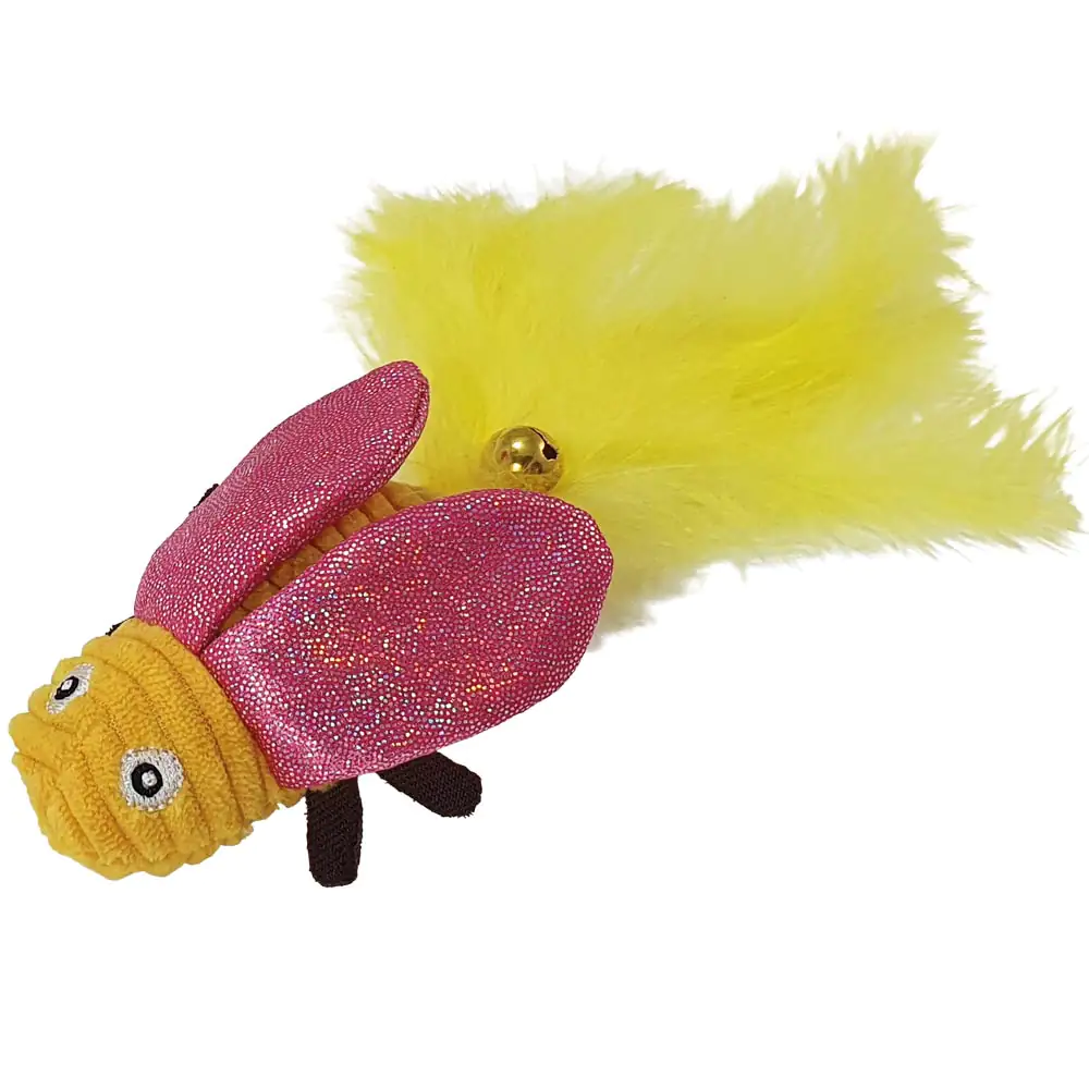 Nobby Käfer aus Stoff mit Catnip pink