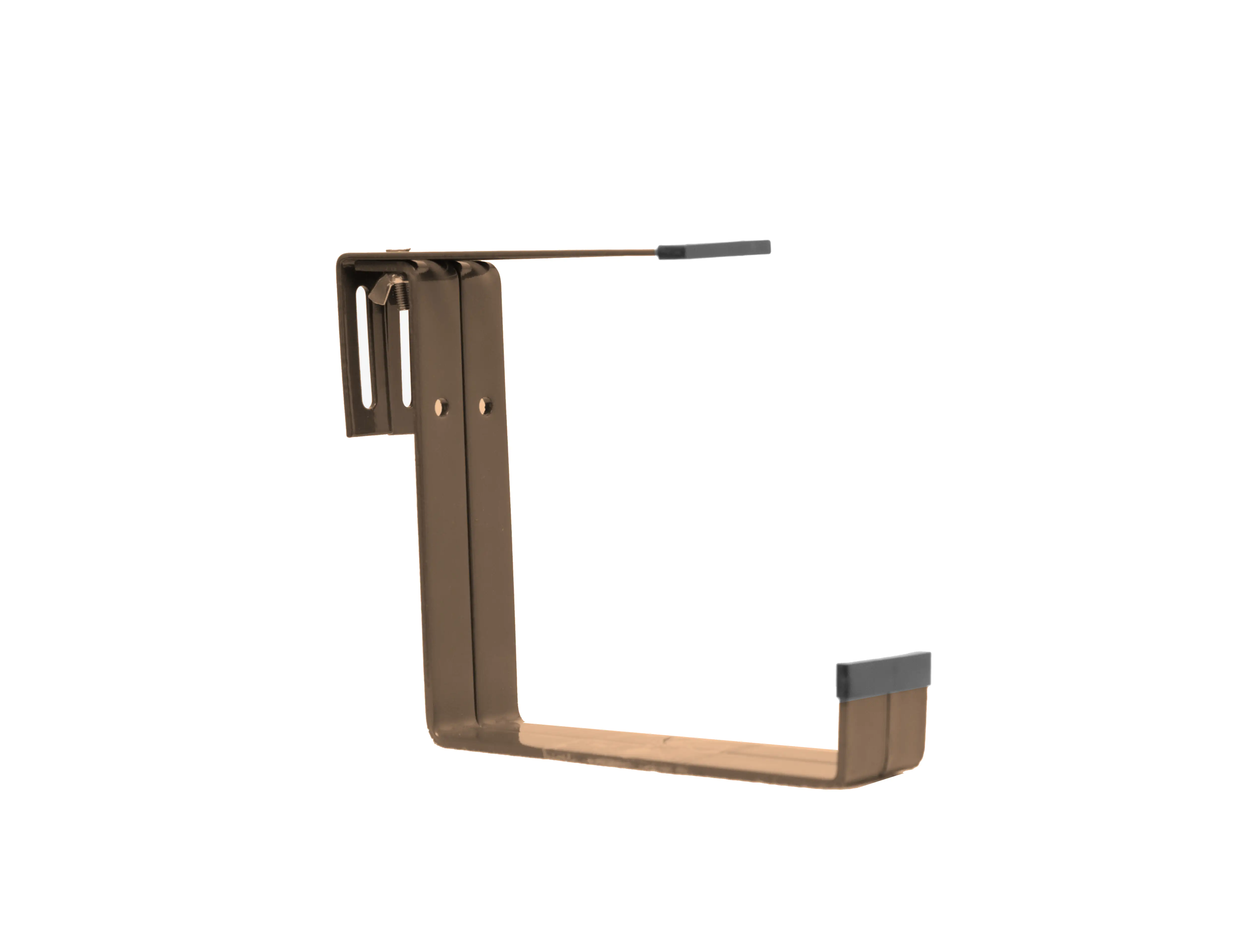 TrendLine Blumenkastenhalter braun 1-fach verstellbar - 2 Stück