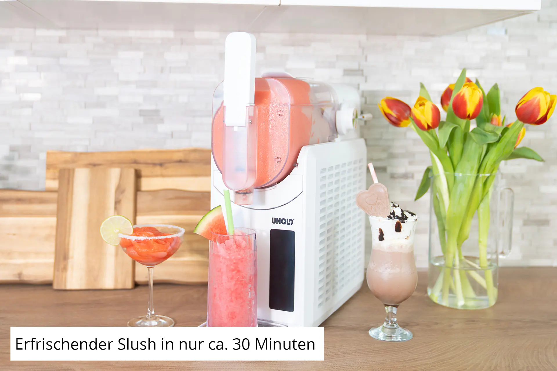 Unold Slush-Eismaschine Susi 48940 2 L weiß Unold Slush-Eismaschine Susi 48940 2 L weiß