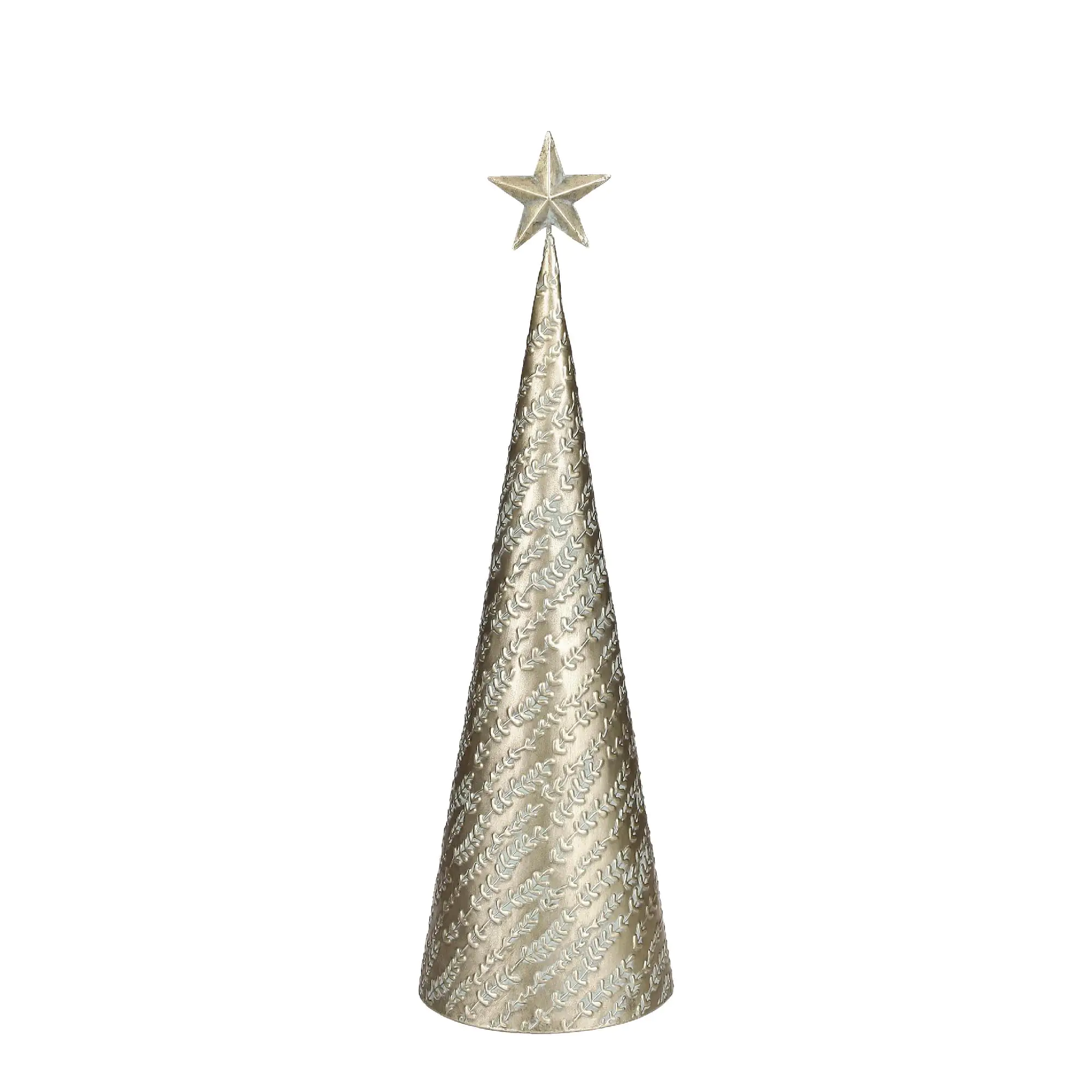 House of Seasons Weihnachtsbaum gold 53 x 16 cm House of Seasons Weihnachtsbaum gold 53 x 16 cm