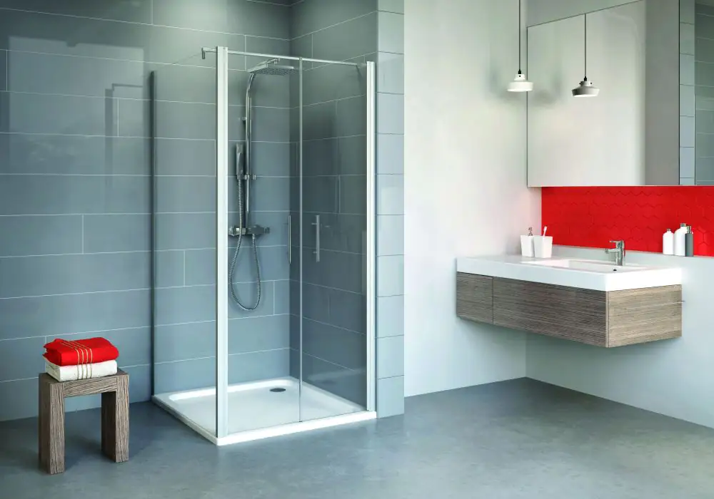 Schulte Pendeltür Seitenwand 80 x 80 x 192 cm Alexa Style 2.0