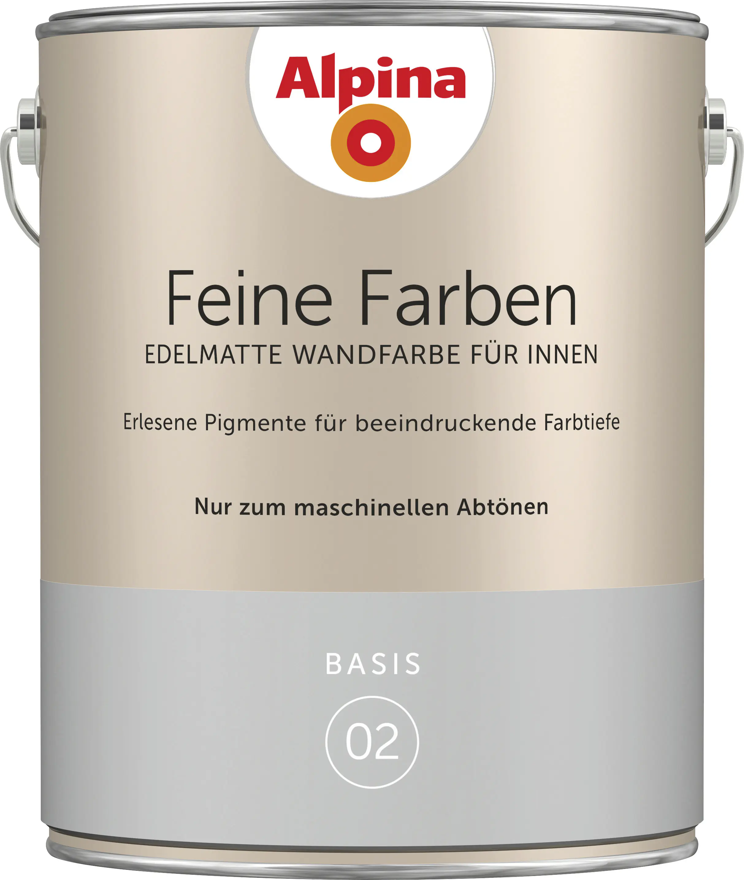 Alpina Feine Farben Wandfarbe konservierungsmittelfrei - jetzt Farbton mischen 